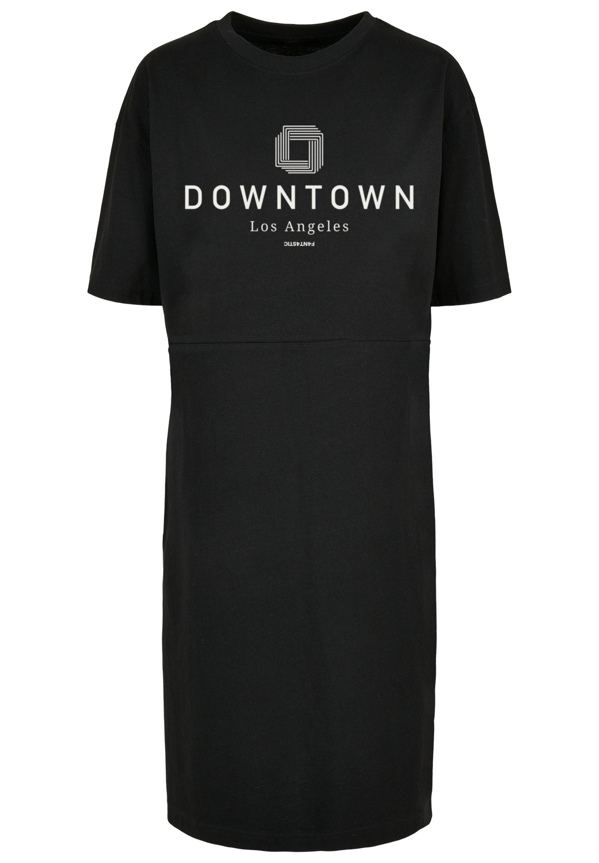 F4NT4STIC Shirtkleid "Downtown LA" Ohne Taschen Print günstig online kaufen