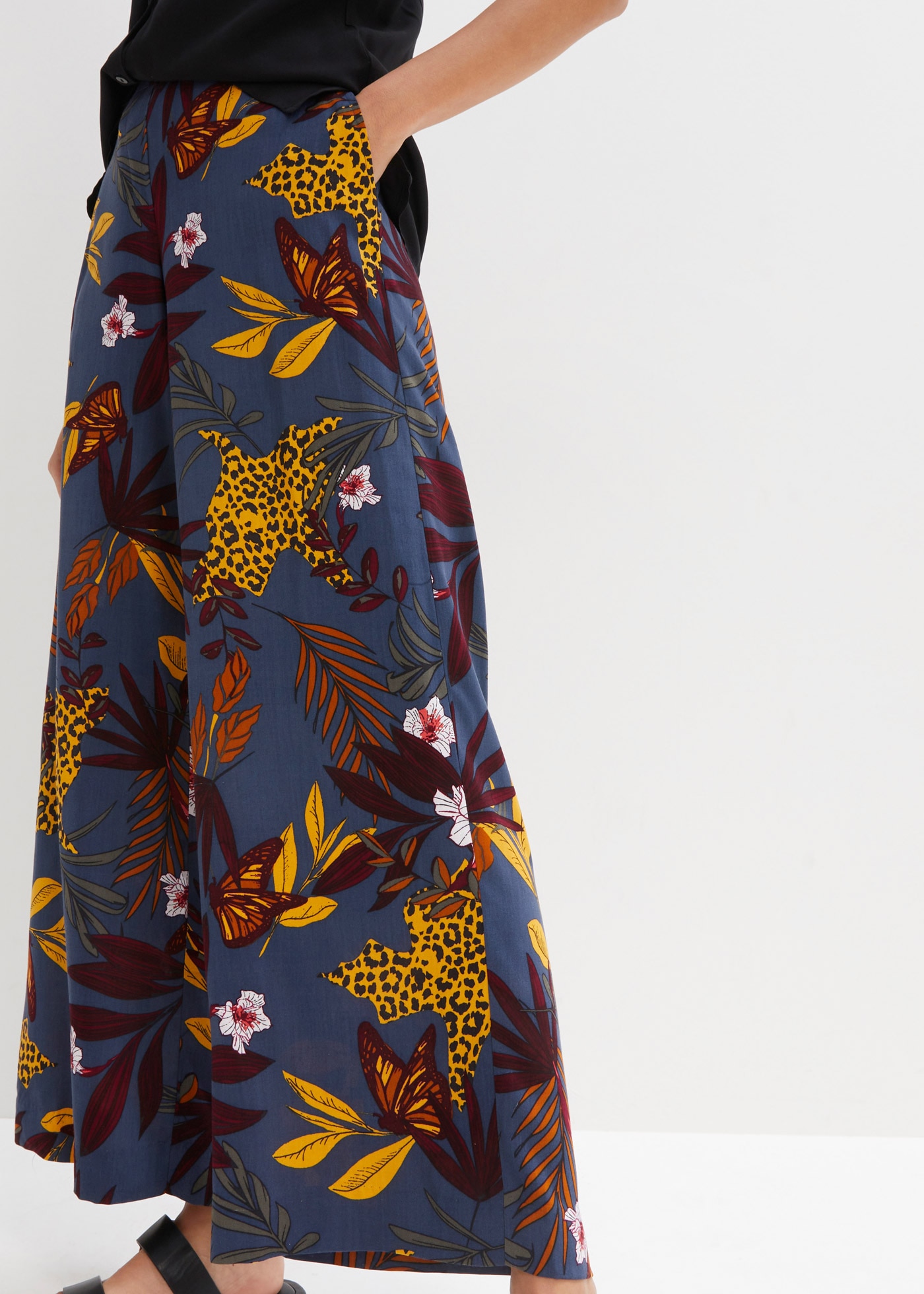 bonprix Marlene-Hose »Marlenehose aus reiner Viskose«  Marlenehose aus reiner Viskose