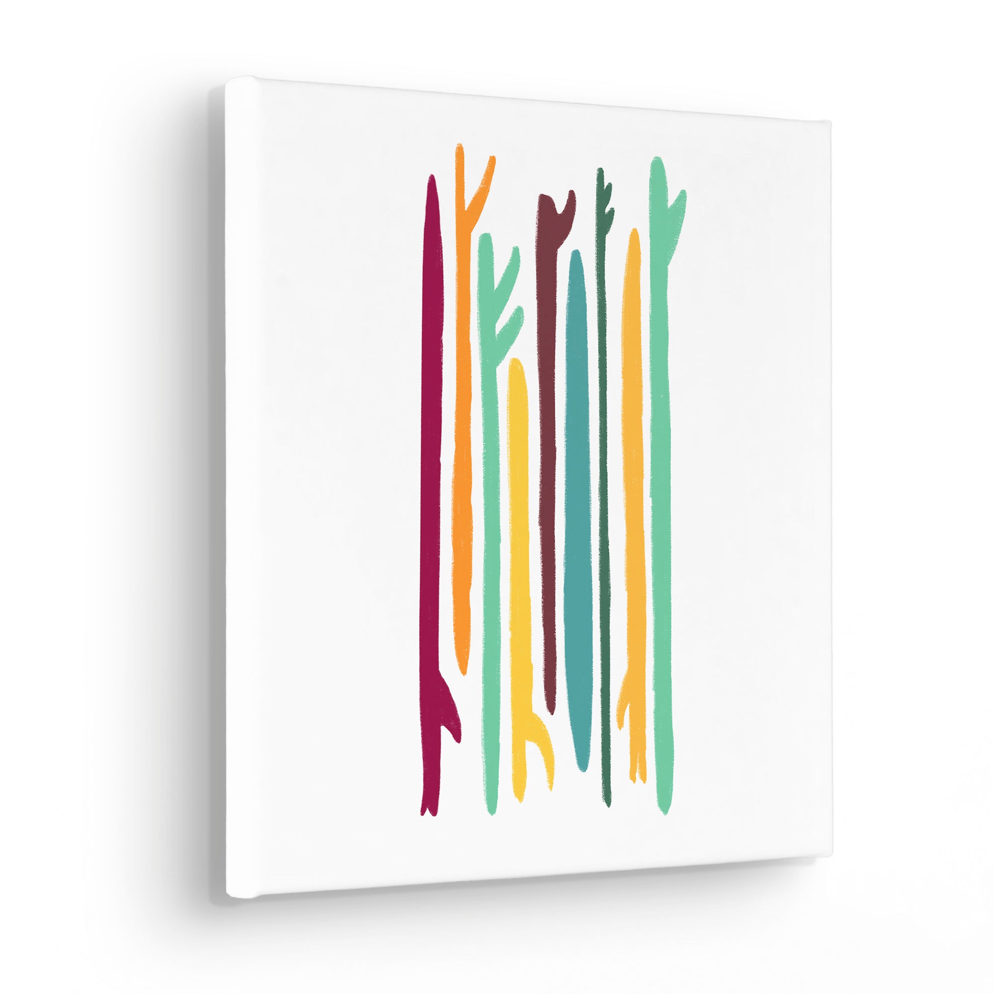 Komar Leinwandbild "Surf Blade - Größe 30 x 30 cm" Natur 1 Stk. tlg. Keilra günstig online kaufen