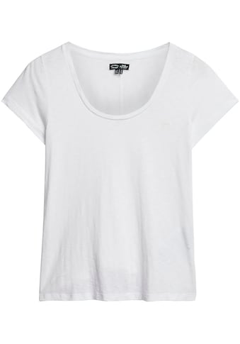 Superdry Kurzarmshirt »SCOOP NECK TEE«