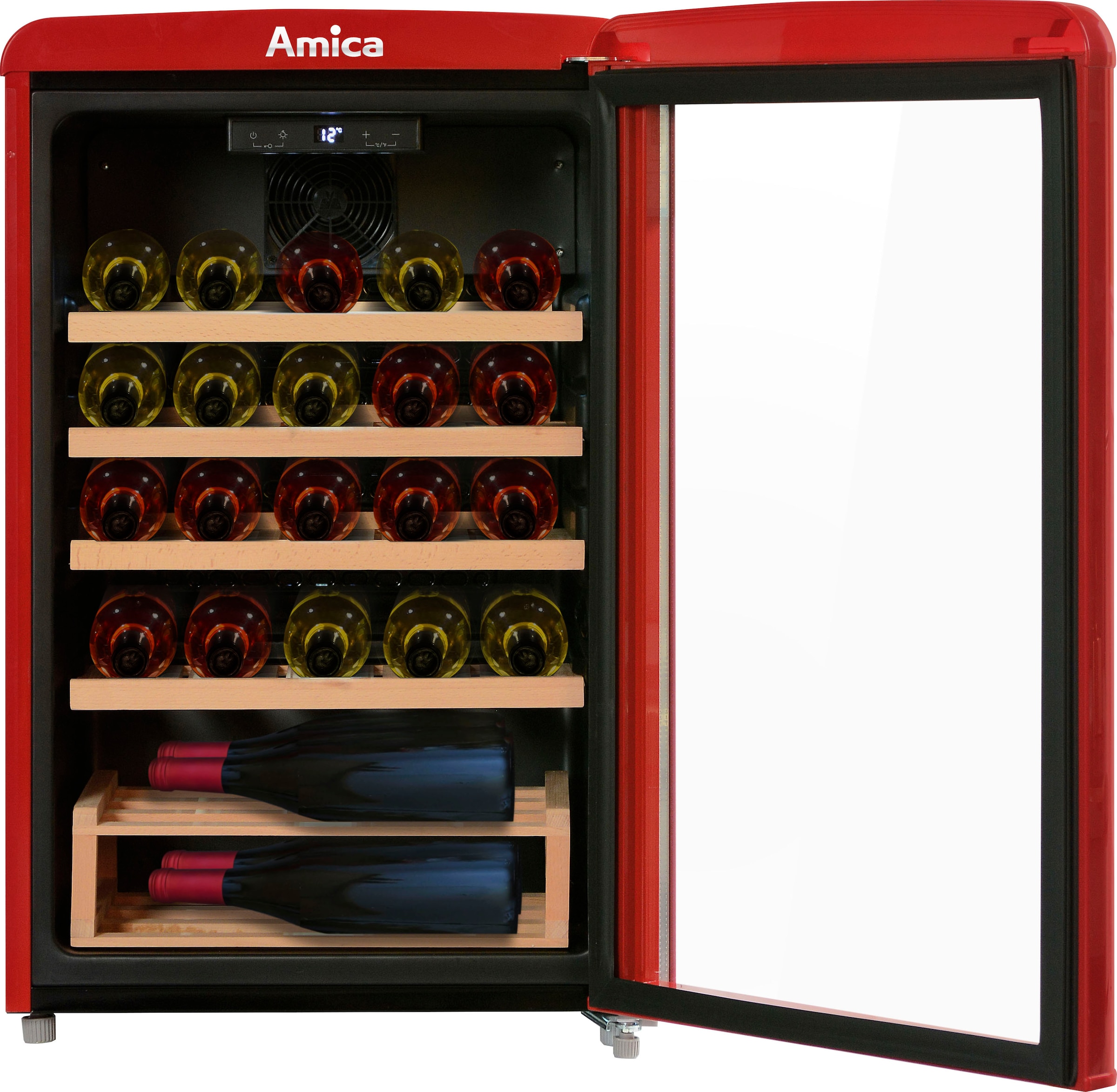 Amica Weinkühlschrank 075l BAUR | R«, 30 920 Standardflaschen »WKR 341 á für