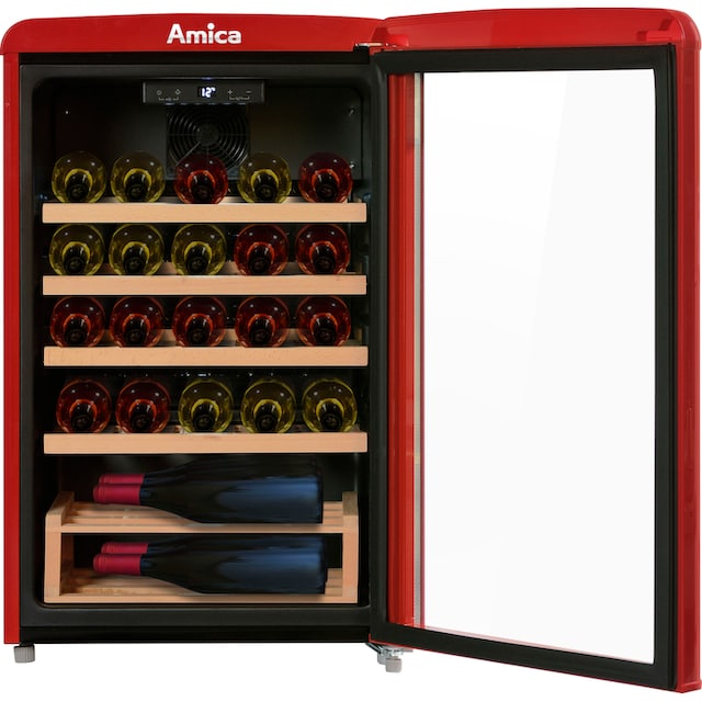 Amica Weinkühlschrank »WKR 341 920 R«, für 30 Standardflaschen á 075l | BAUR
