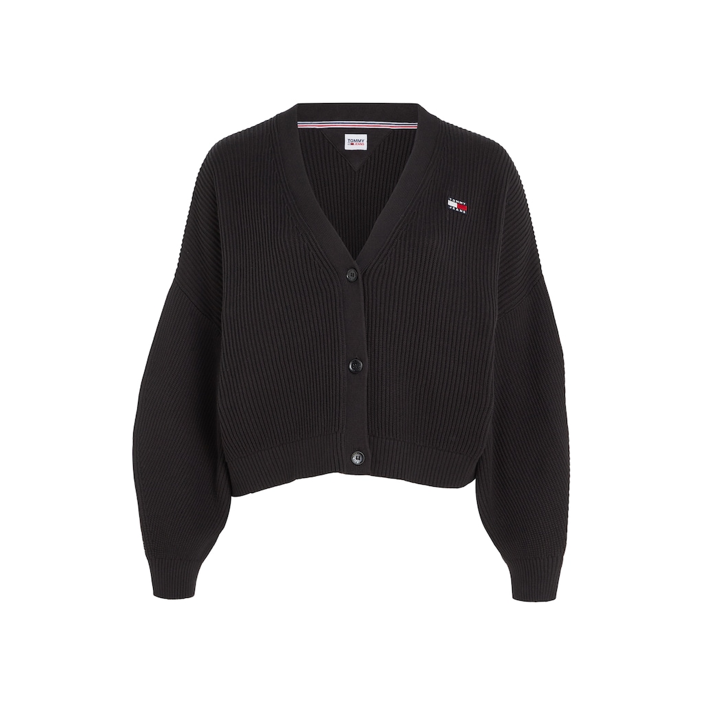 Tommy Jeans Curve Cardigan »TJW CRV ESSENTIAL BADGE CARDIGAN«, PLUS SIZE CURVE