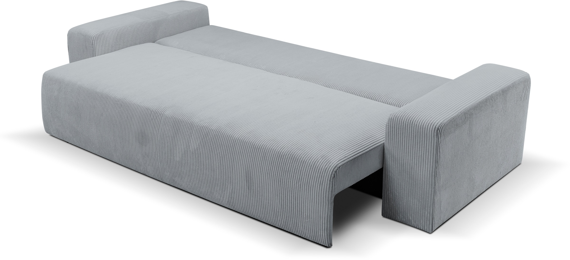 WERK2 Schlafsofa »Hugo«, Design 2-Sitzer Sofa in Cord mit Schlaffunktion & Bettkasten