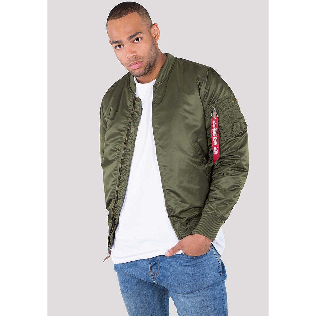 Alpha Industries Bomberjacke »MA-1 VF59 LONG«, ohne Kapuze