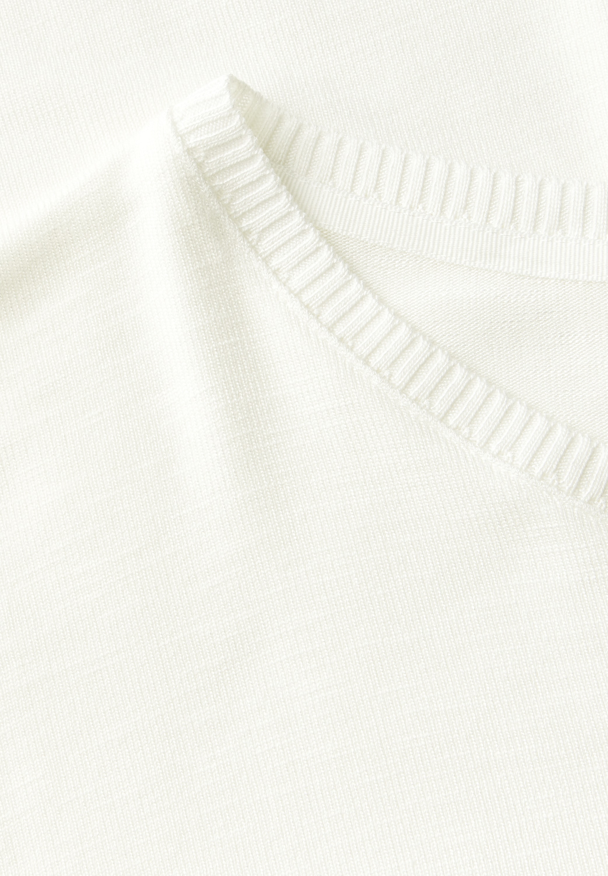 STREET ONE T-Shirt, mit Materialmix
