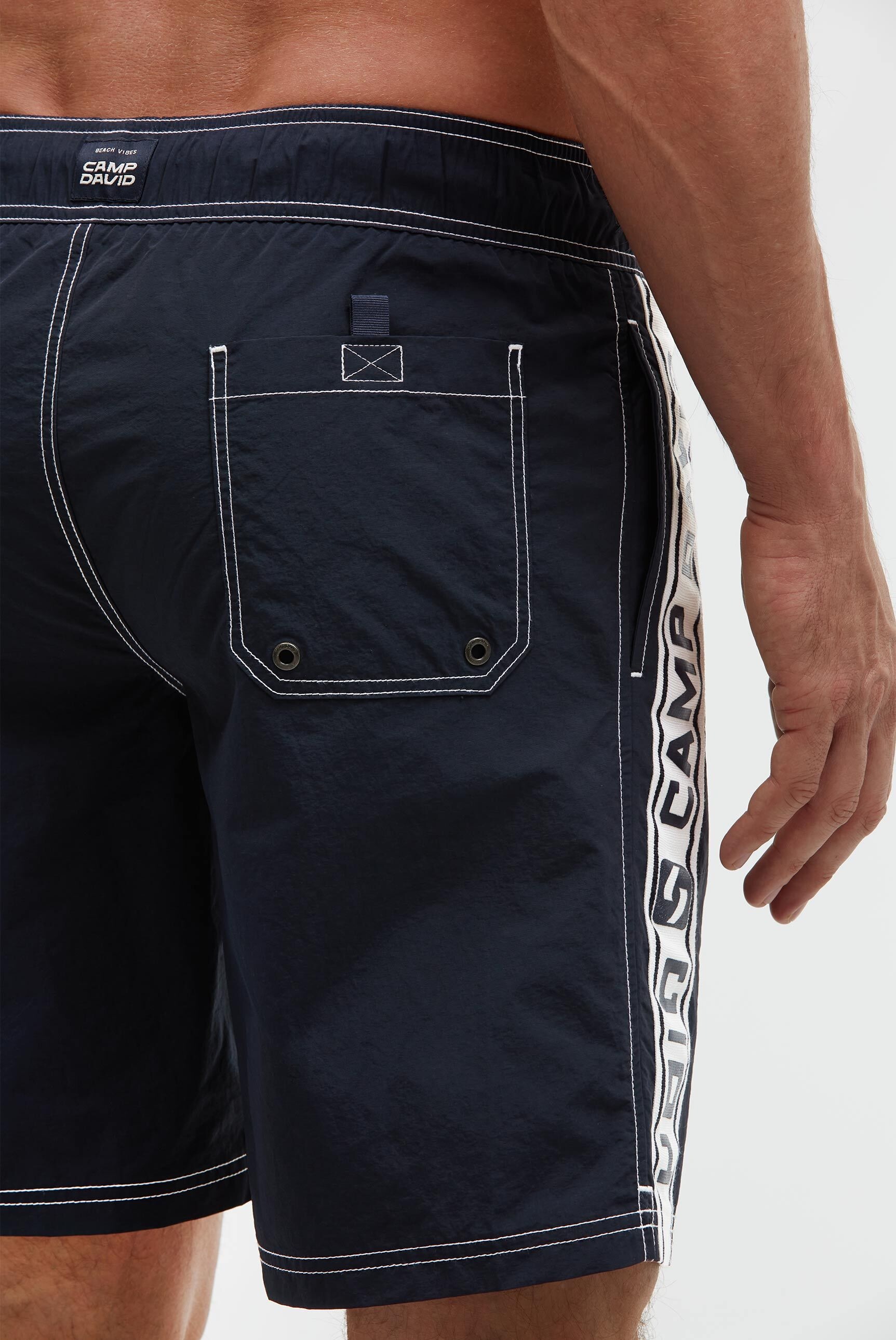 CAMP DAVID Badeshorts mit Innenhose