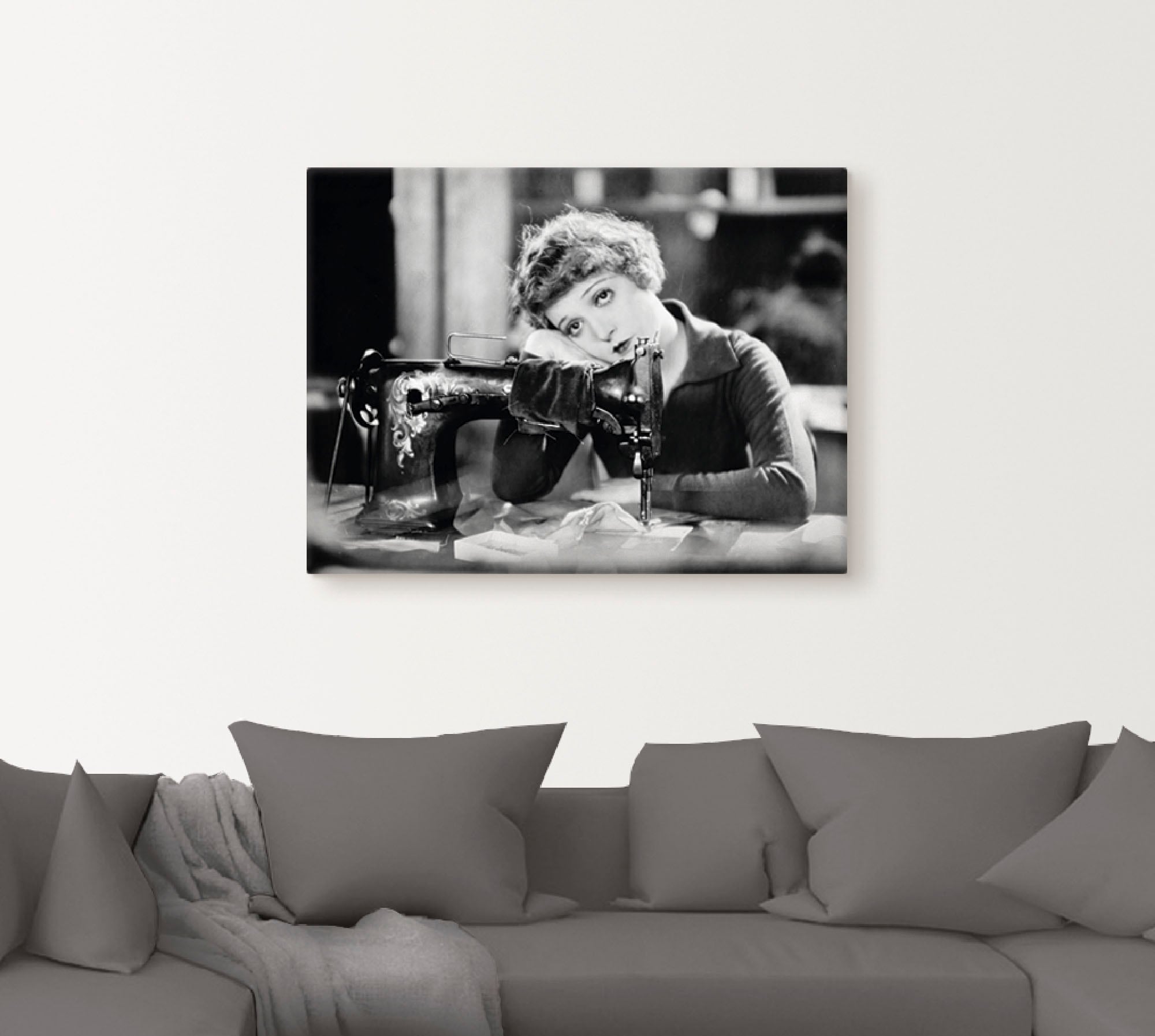 Artland Wandbild »Nähen«, Film, (1 St.), als Alubild, Outdoorbild, Leinwandbild, Poster in verschied. Größen