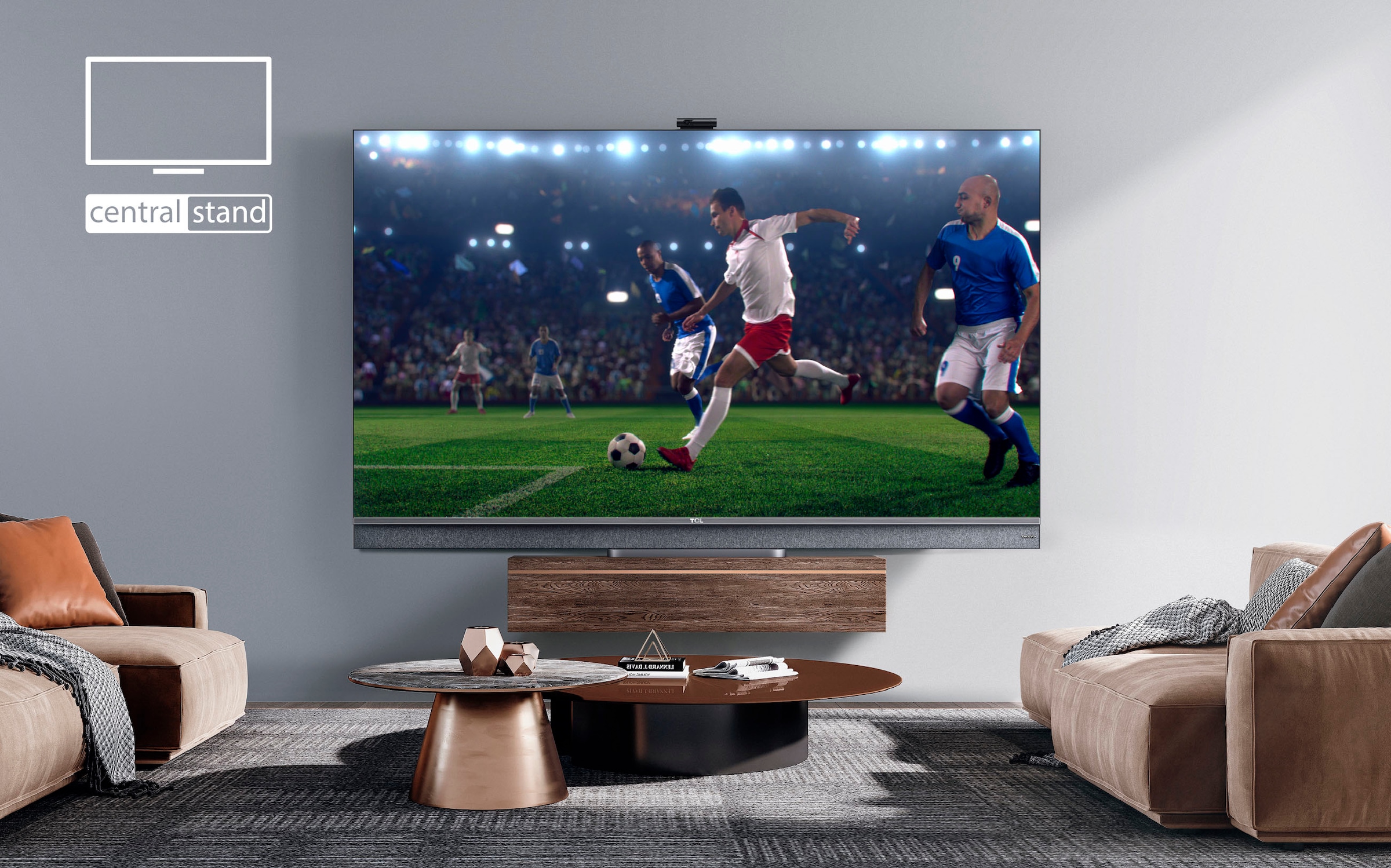 TCL QLED Mini LED-Fernseher »65C825X1«, 164 cm/65 Zoll, 4K Ultra HD, Android TV-Smart-TV, Android 11, Onkyo-Soundsystem
