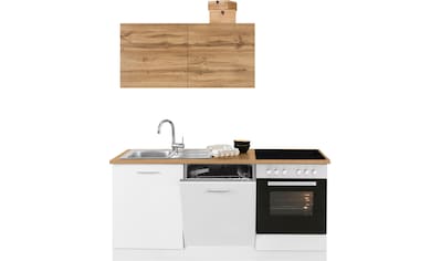 Küchenzeile »Kehl«, ohne E-Geräte, Breite 180 cm, für Geschirrspülmaschine