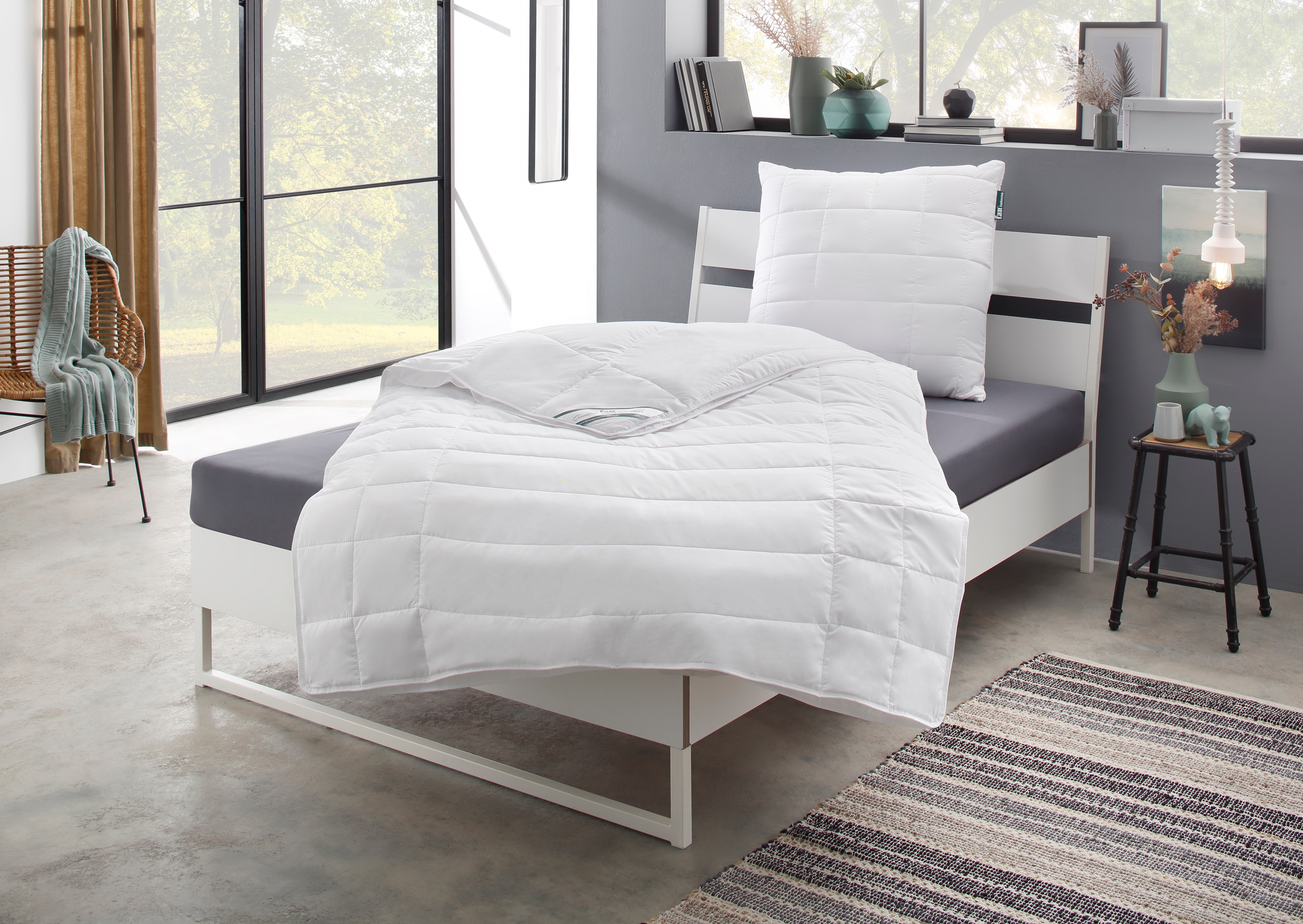 fan "Komfort Plus, Bettdecke in 135x200 cm und weitere Größen erhältlich" 4-Jahreszeiten Füllung 100% Lyocell 1 Stk. tlg. Made in Germany Zu jeder Jahreszeit ideal für Schwitzer