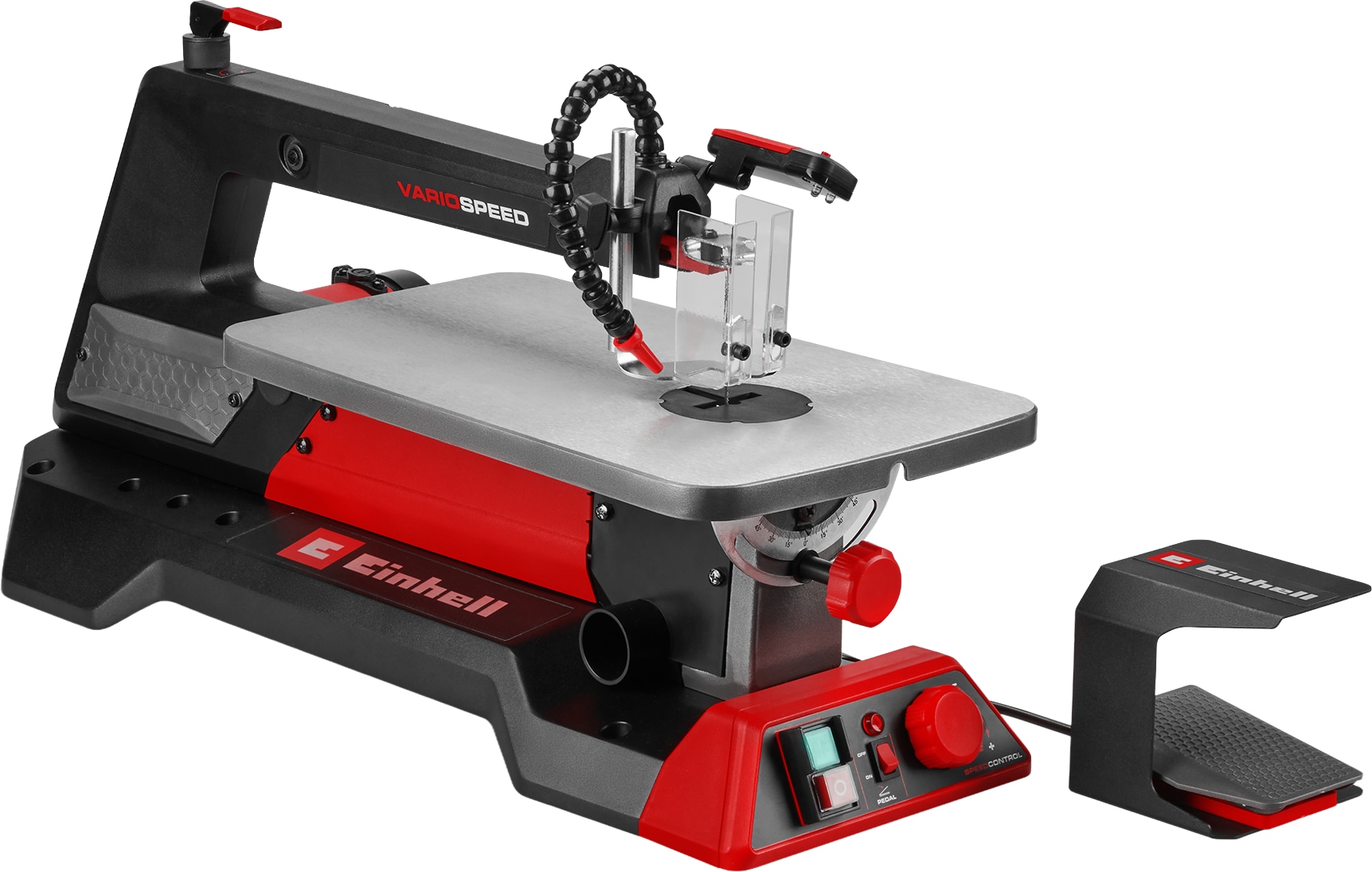 Einhell Schwarz Grau Dekupiersäge "Te-Ss 406 Vario Fp" Anschluss Für Staubabsaugung von Baur