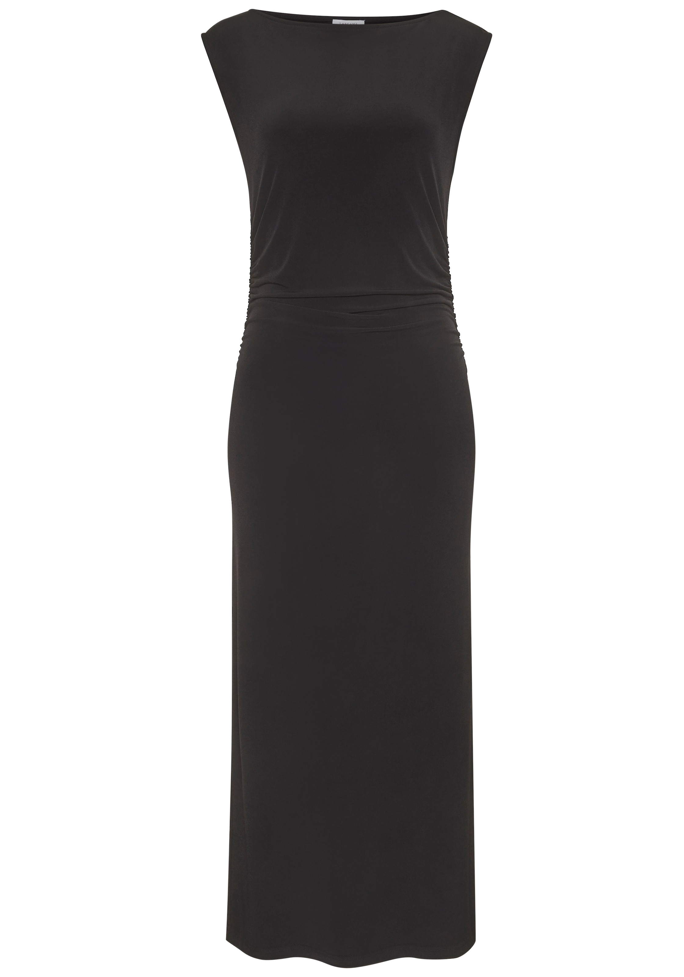 LASCANA Maxikleid, mit Raffung, Bodycon, elegantes Jerseykleid, Basic