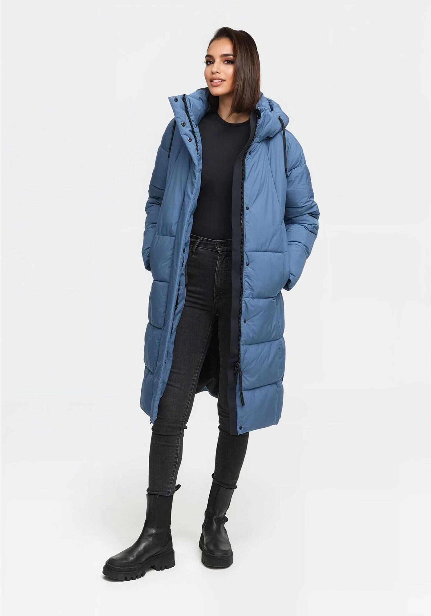 Marikoo Winterjacke "Tabiaa", Bewegungsschlitz am unteren Saum günstig online kaufen