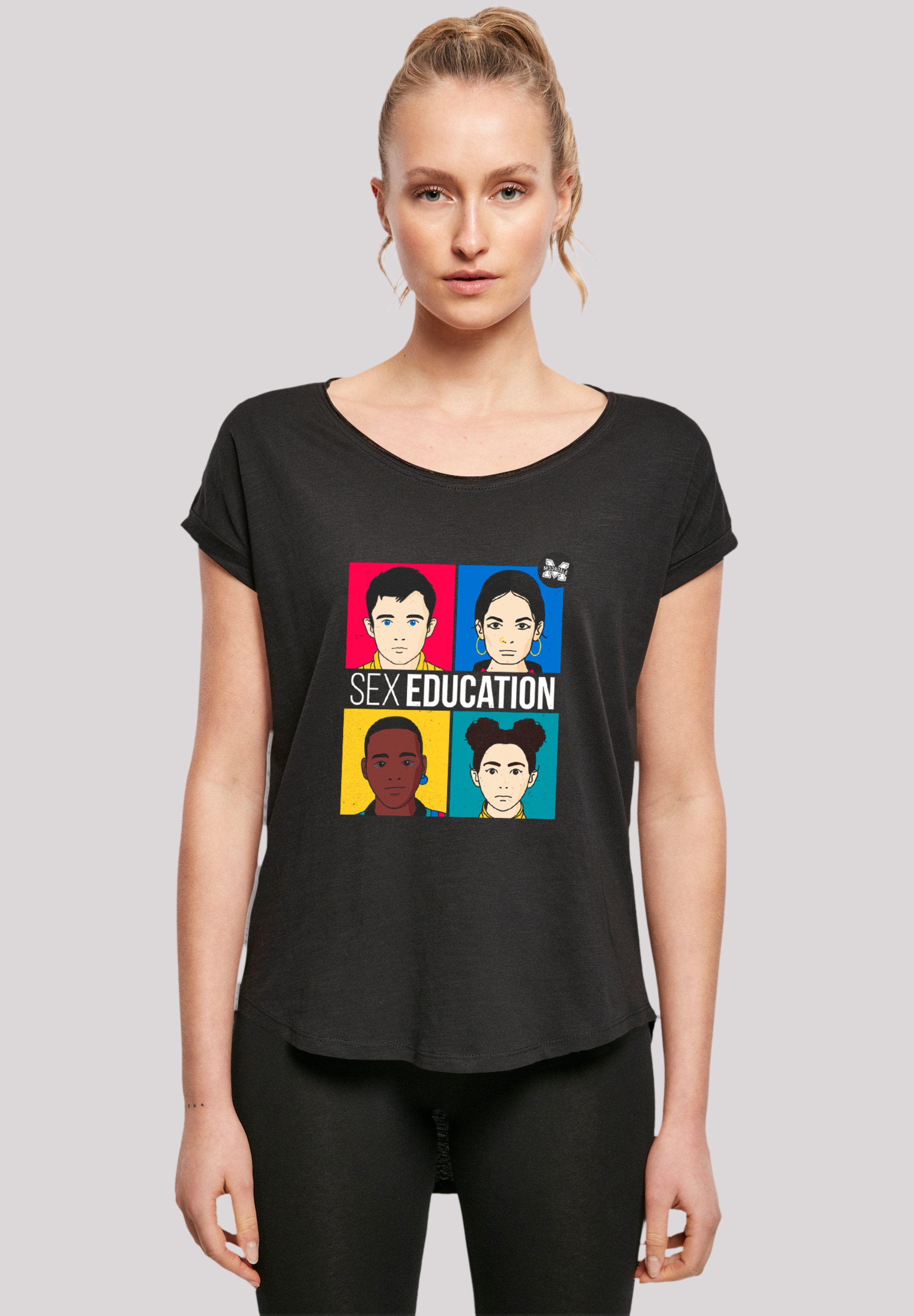 F4NT4STIC T-Shirt "Sex Education Teen Illustrated Netflix TV Series", Premi günstig online kaufen