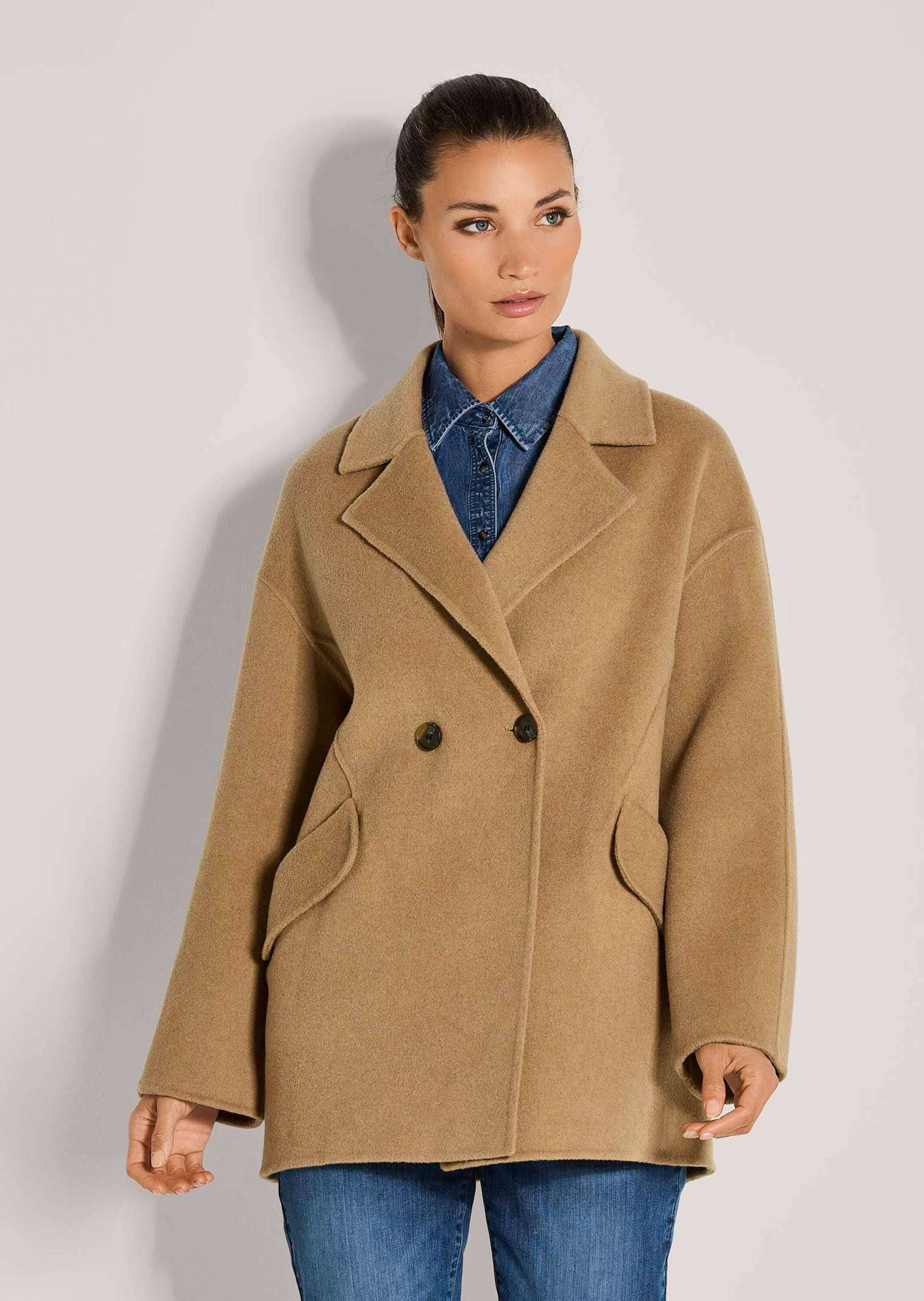 Thumbnail - MADELEINE Kurzjacke "Mantel Eleganter Wollmantel mit Kaschmir" Doubleface