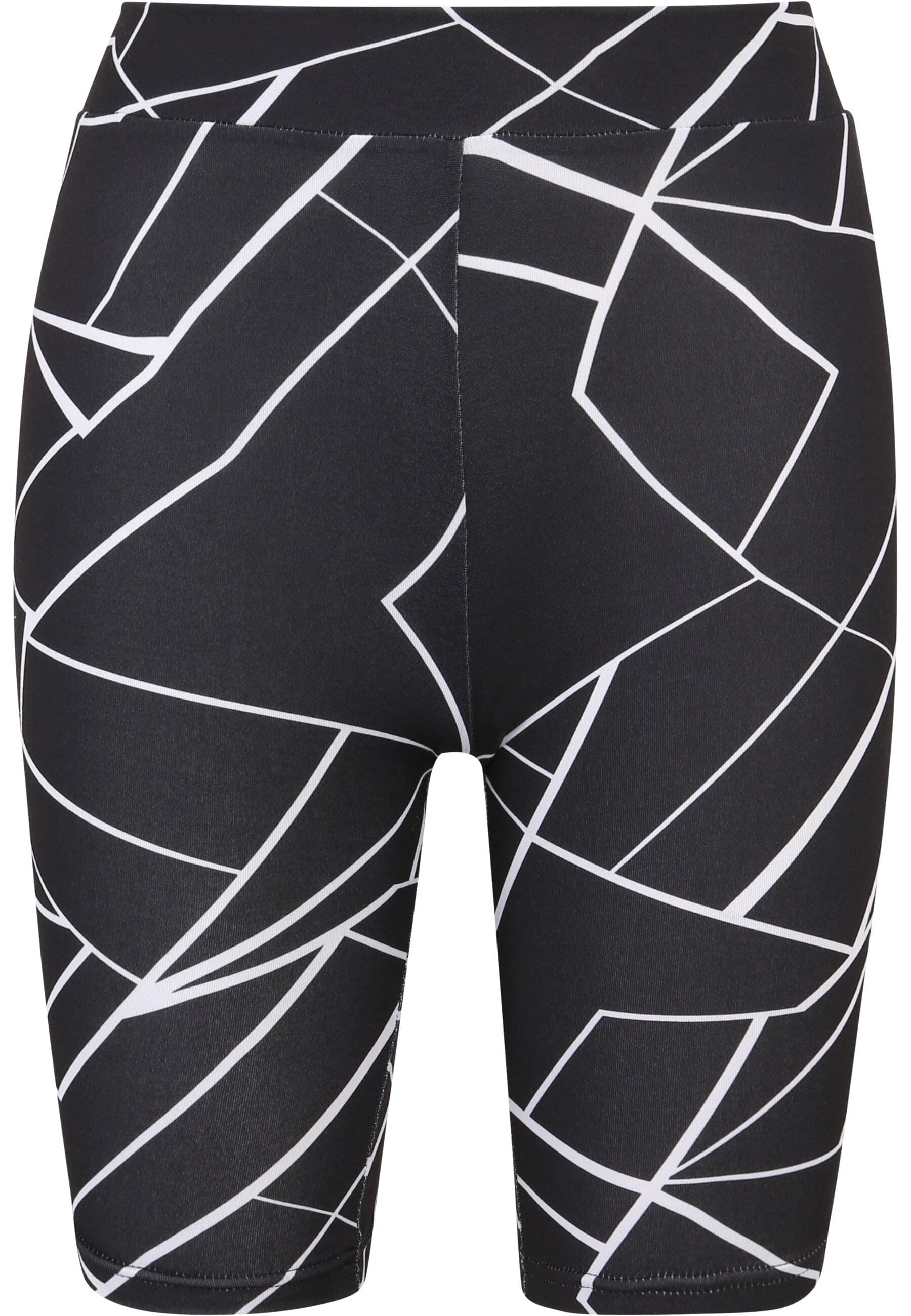 Stoffhose »Urban Classics Damen Ladies AOP Cycle Shorts 2-Pack«, (1 tlg.)