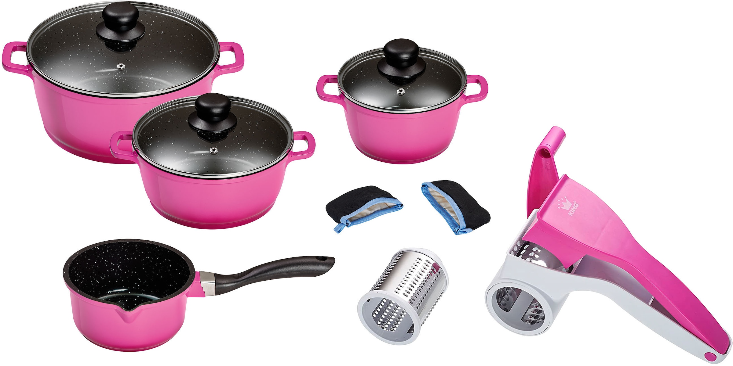 KING Puodų rinkinys »Berry« Aluminiumguss (...
