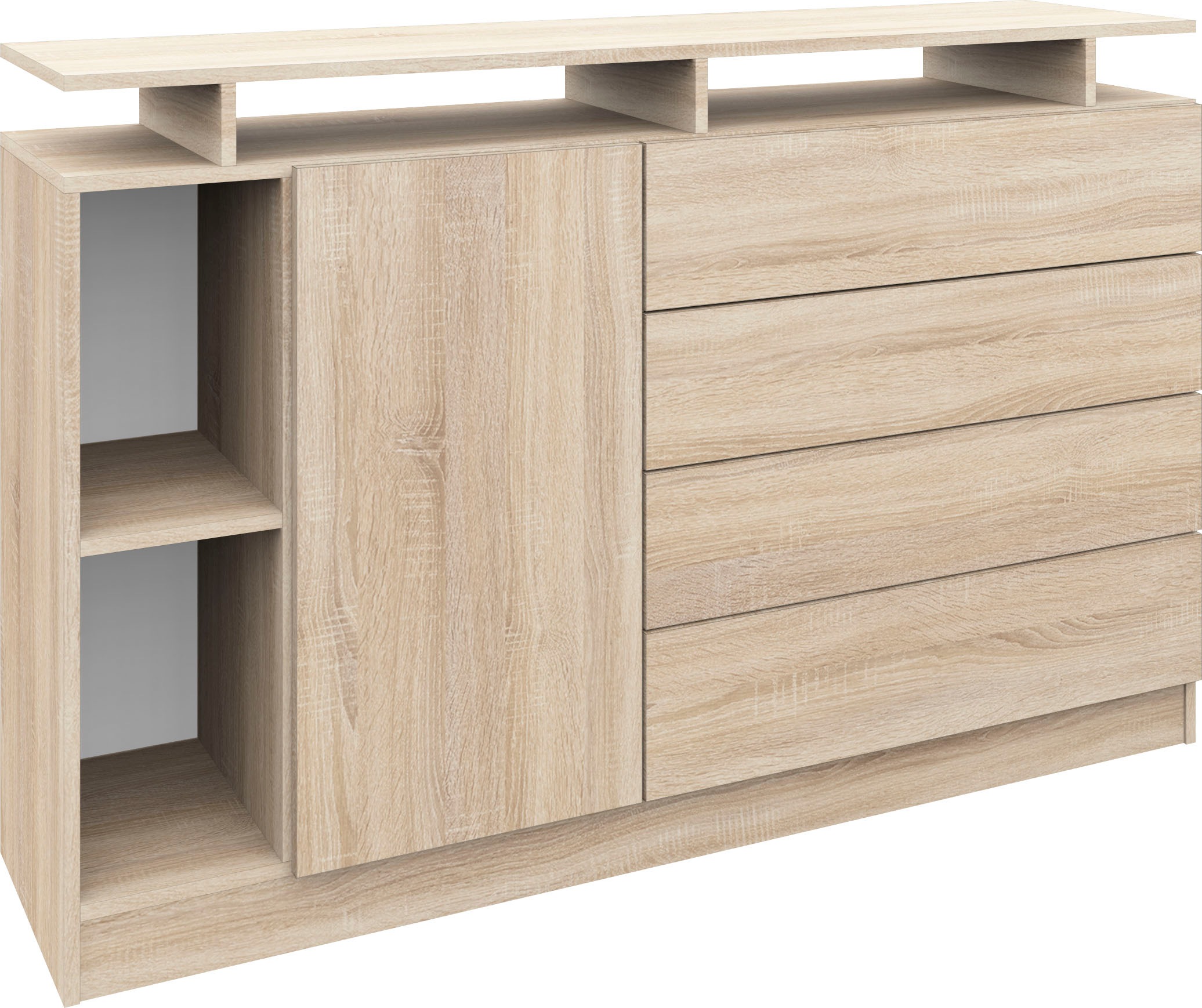 borchardt Möbel Sideboard "Vaasa" moderne grifflose Optik, Push-to-Open-Fun günstig online kaufen