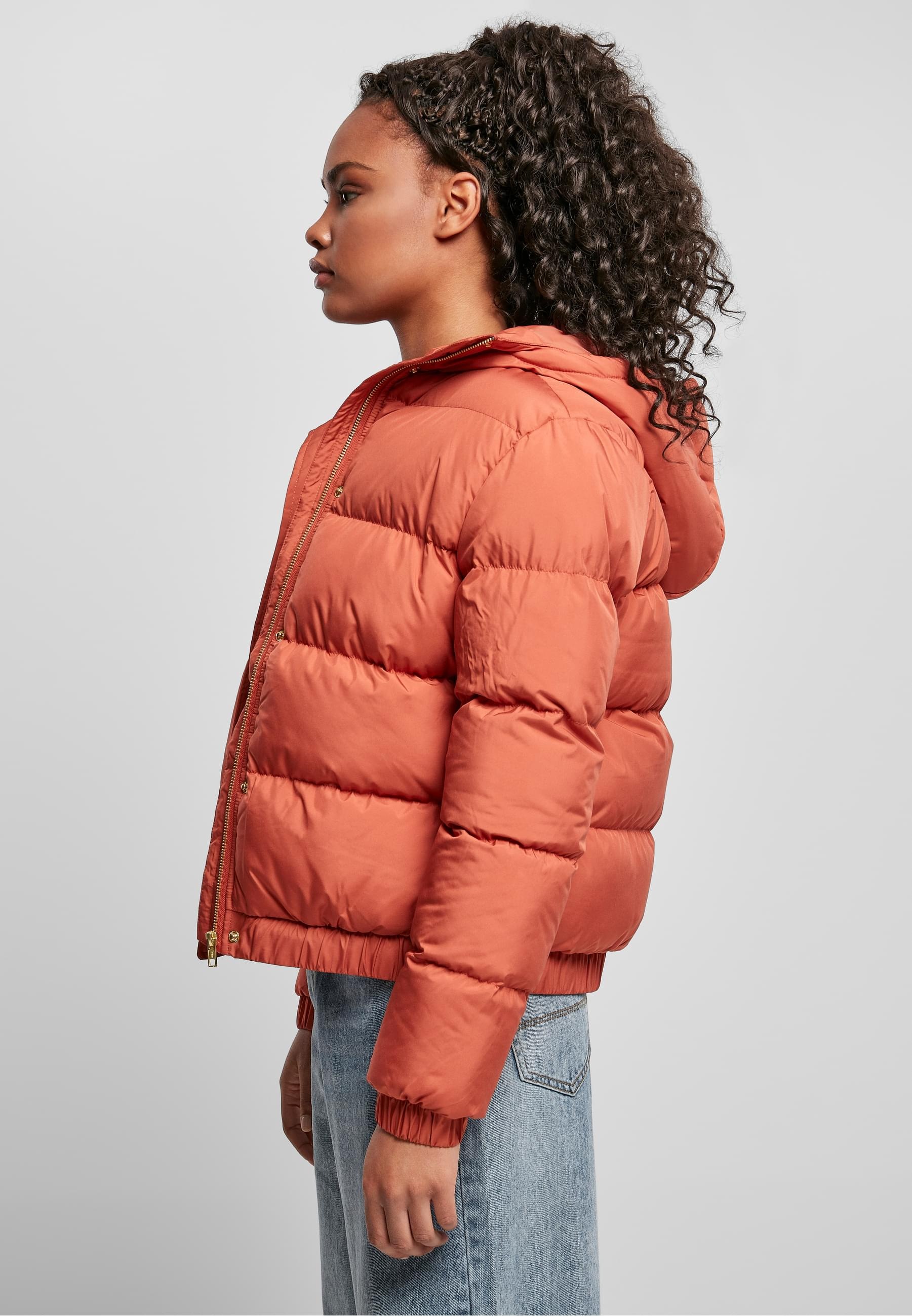 URBAN CLASSICS Winterjacke »Urban Classics Damen Ladies Hooded Puffer Jacket«, (1 St.), mit Kapuze