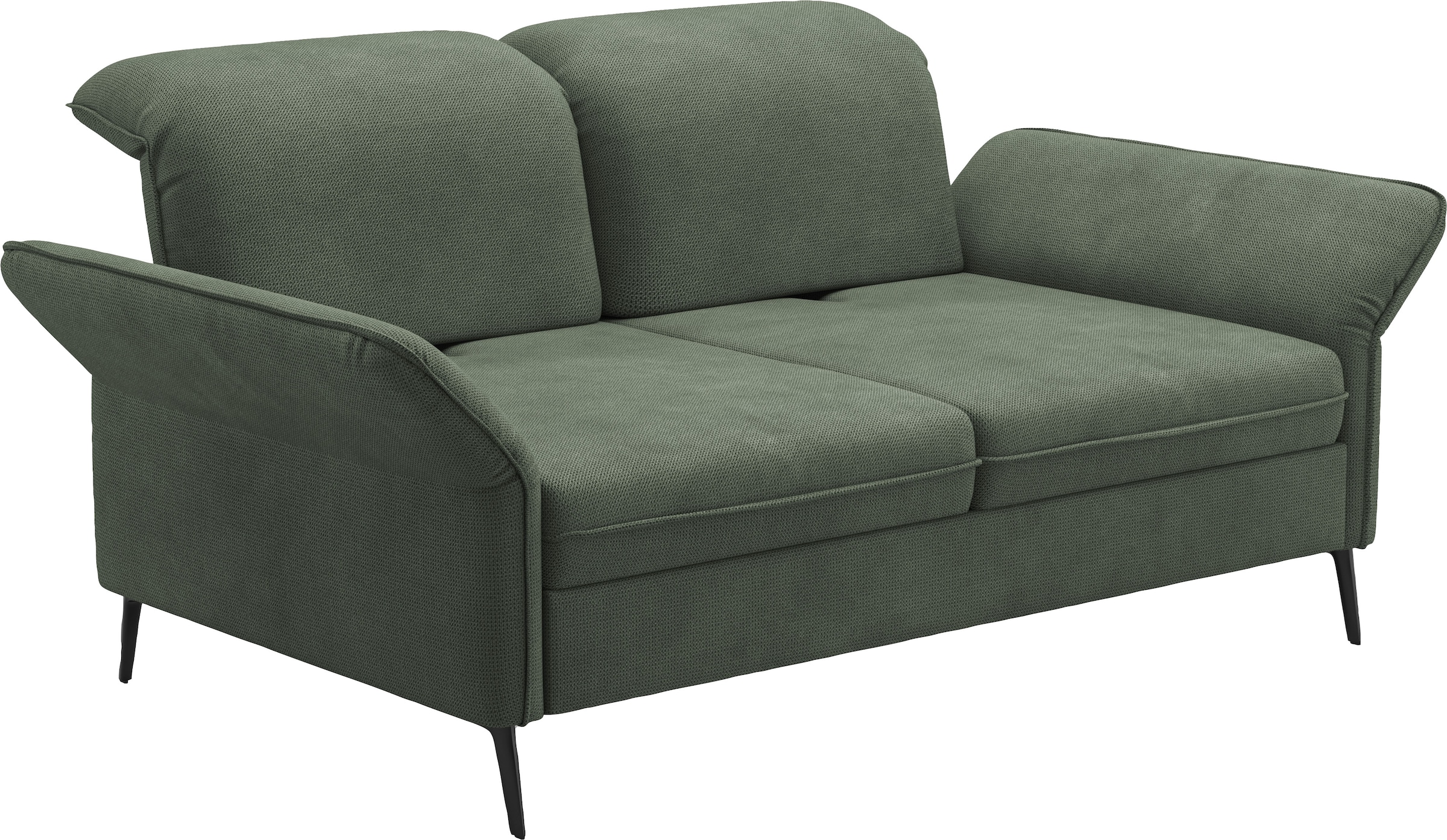 sit&more 2,5-Sitzer »Emely, inkl. Sitztiefenverstellung«, wahlweise mit Bettfunktion, Kopf- & Armteilverstellung