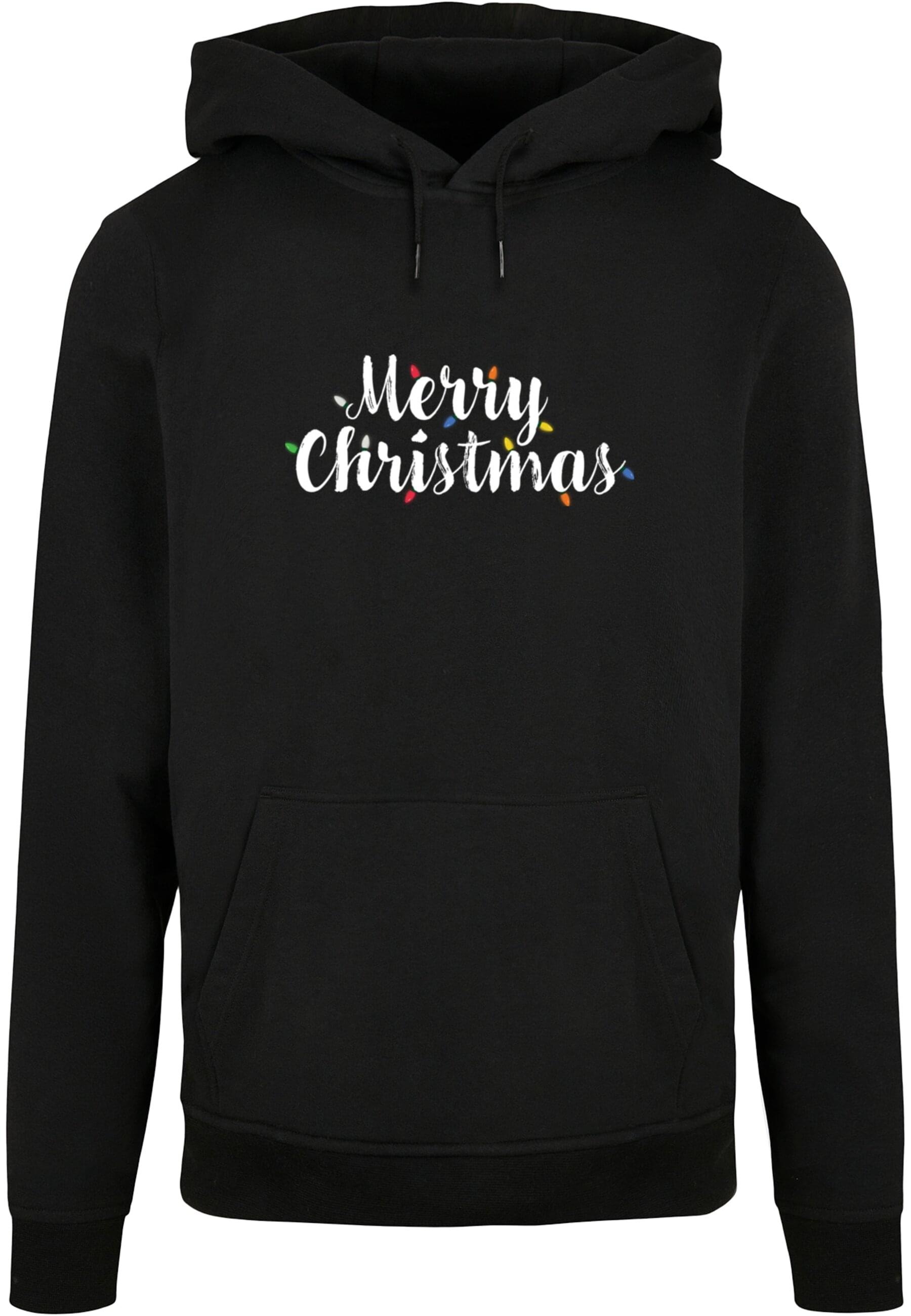 Merchcode Kapuzensweatshirt "Merchcode Herren Ladies Merry Christmas Lights Box Tee"