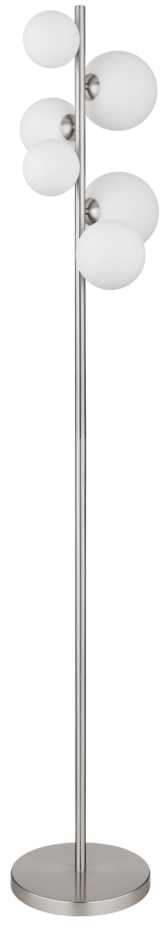 GLOBO LIGHTING Stehlampe »RIHA«, Leuchtmittel G9 | Leuchtmittel wechselbar, Stehleuchte/Wohnzimmer/Schlafzimmer/Flur