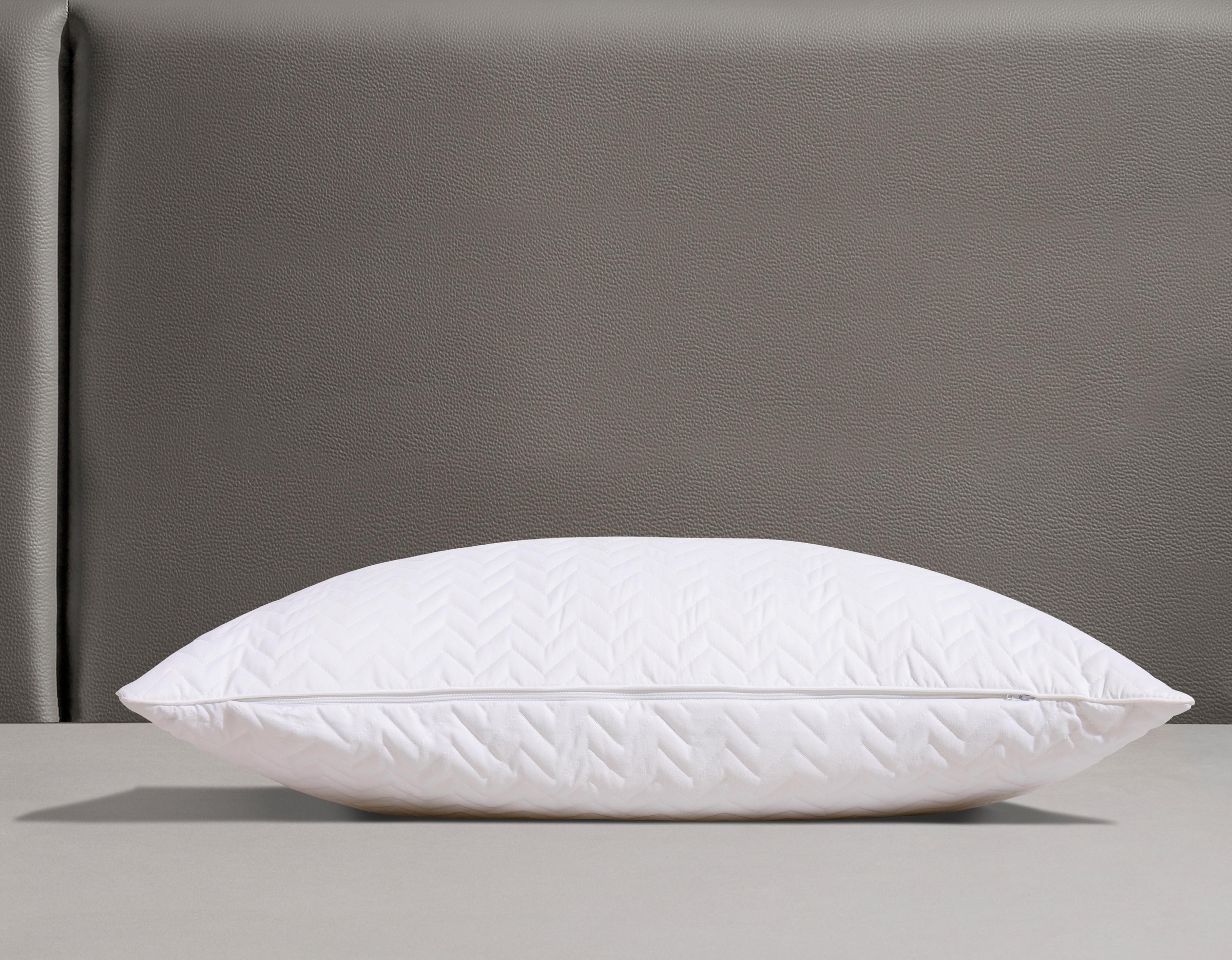 RIBECO Nackenstützkissen "Luca Kissen 40x80 & 80x80 cm, 18 cm Höhe" Füllung günstig online kaufen