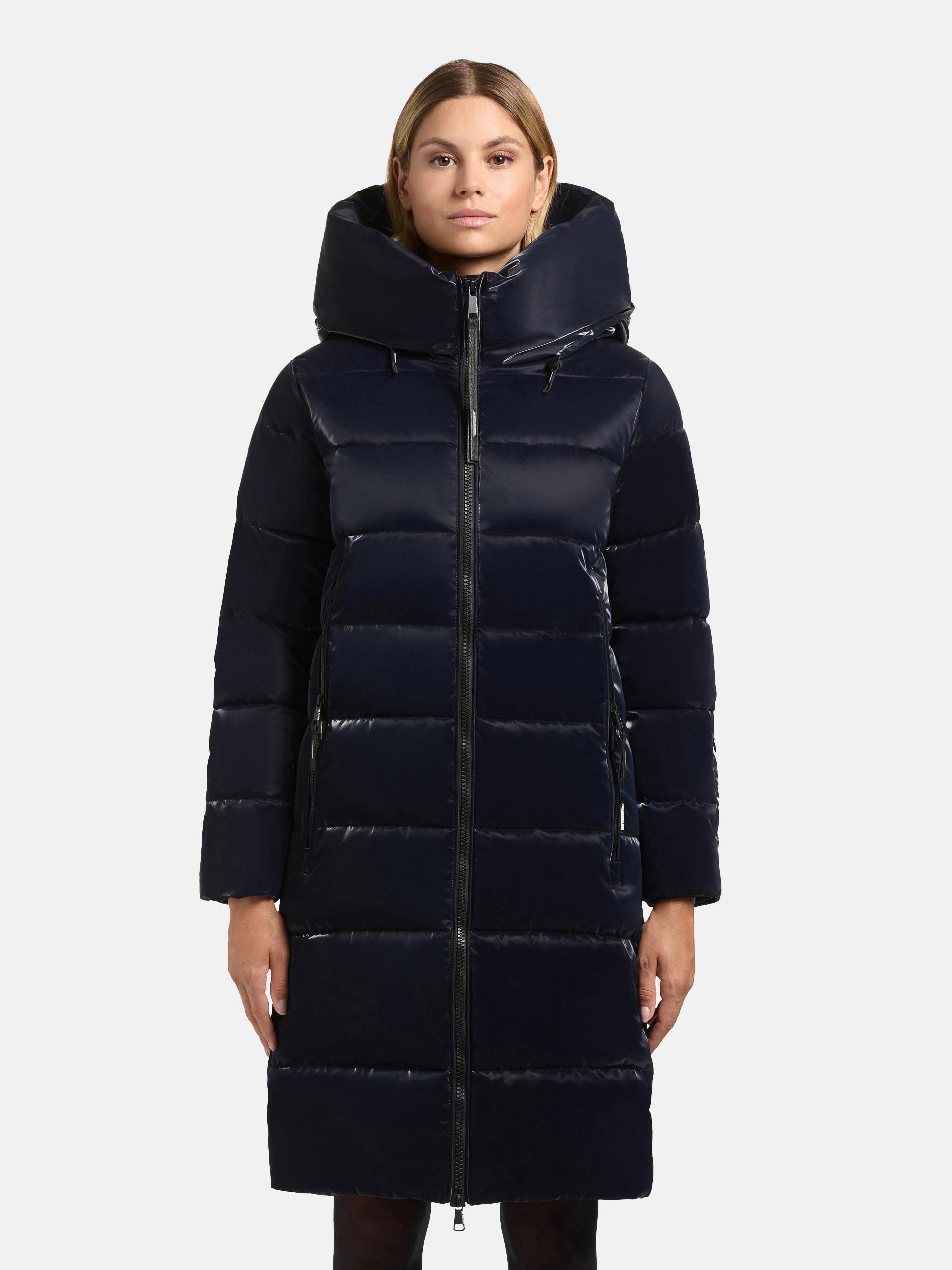 khujo Steppmantel "Jilias6 Shiny" Wintermantel aus einem auffällig glänzend günstig online kaufen