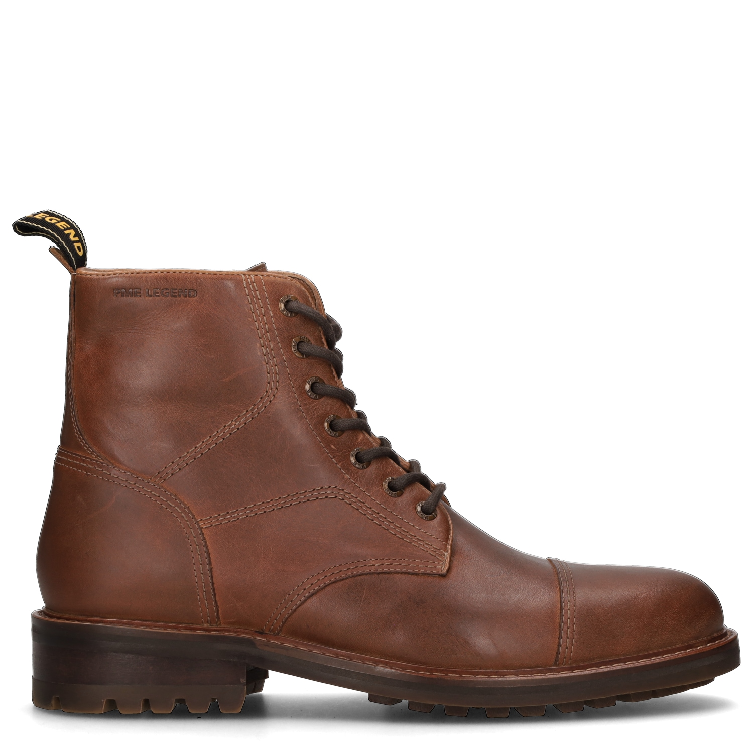 PME LEGEND Schnürstiefelette »BRISKOR«  Schnürboots, Workerboots mit Anziehlasche, Used-Optik