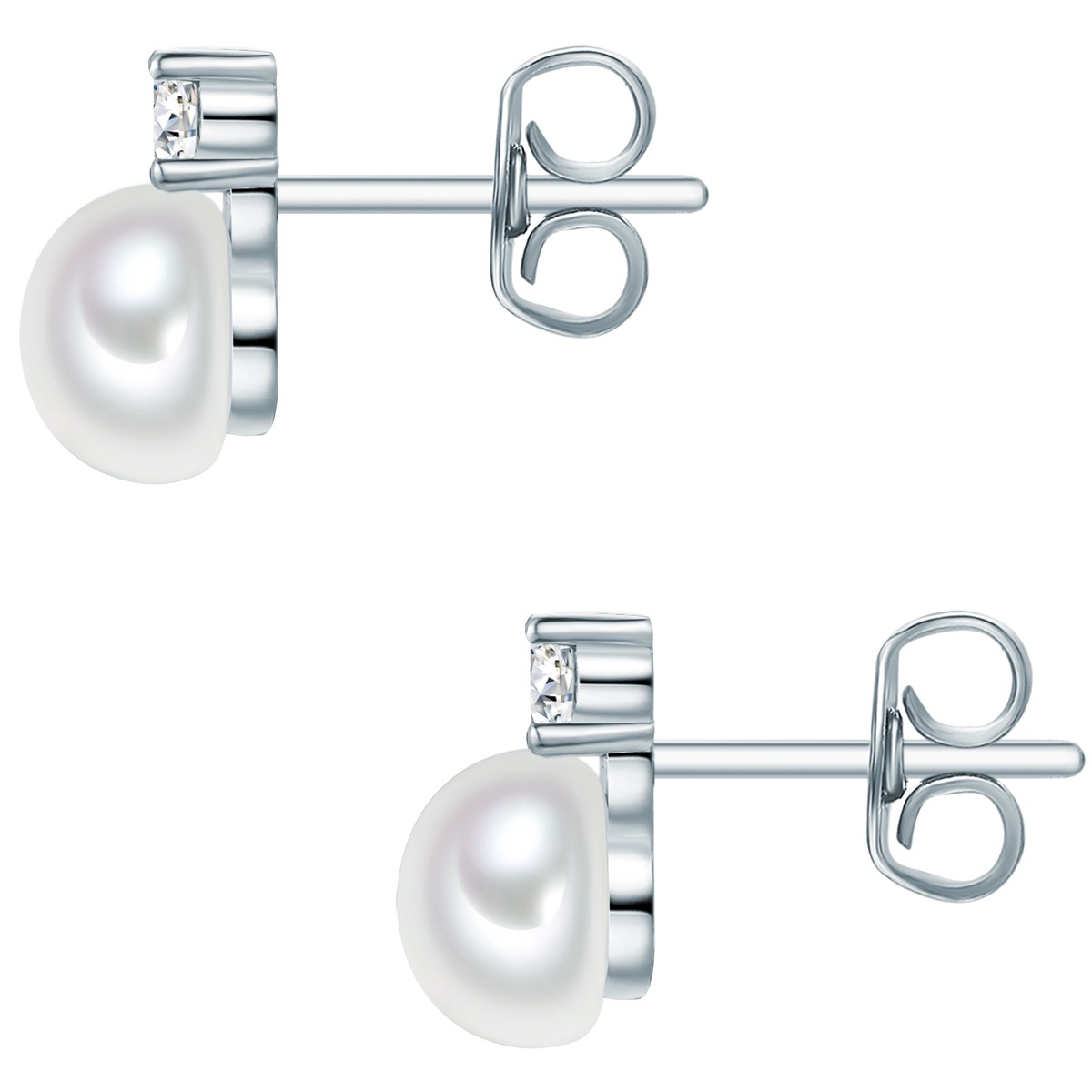 Trilani Paar Ohrstecker »Set: TL45« aus Sterling Silber