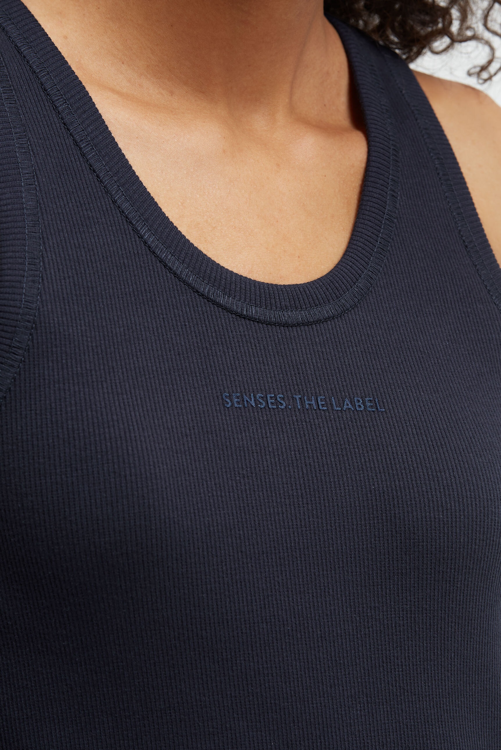 SENSES.THE LABEL Sommerkleid Ohne Taschen mit Baumwolle