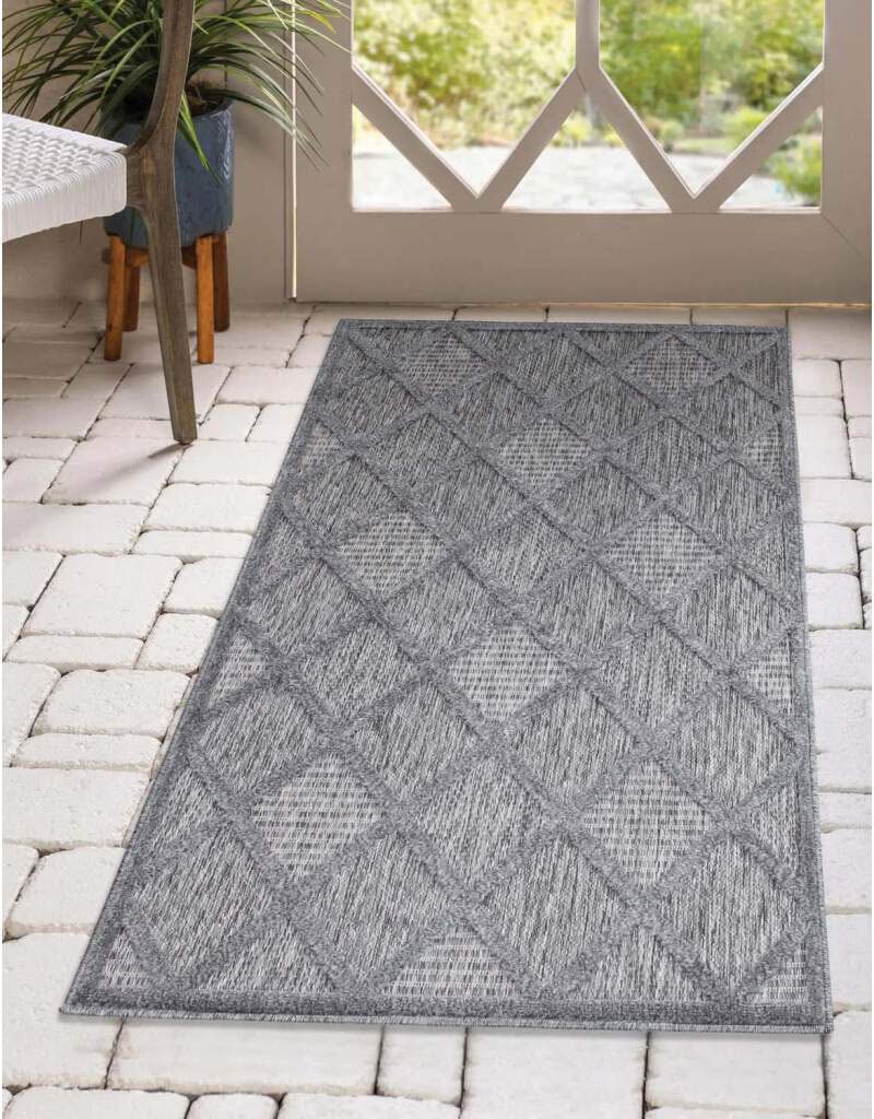 Carpet City "In-& Outdoorteppich Santorini 457, 3D-Effekt, Raute-Look" rech günstig online kaufen