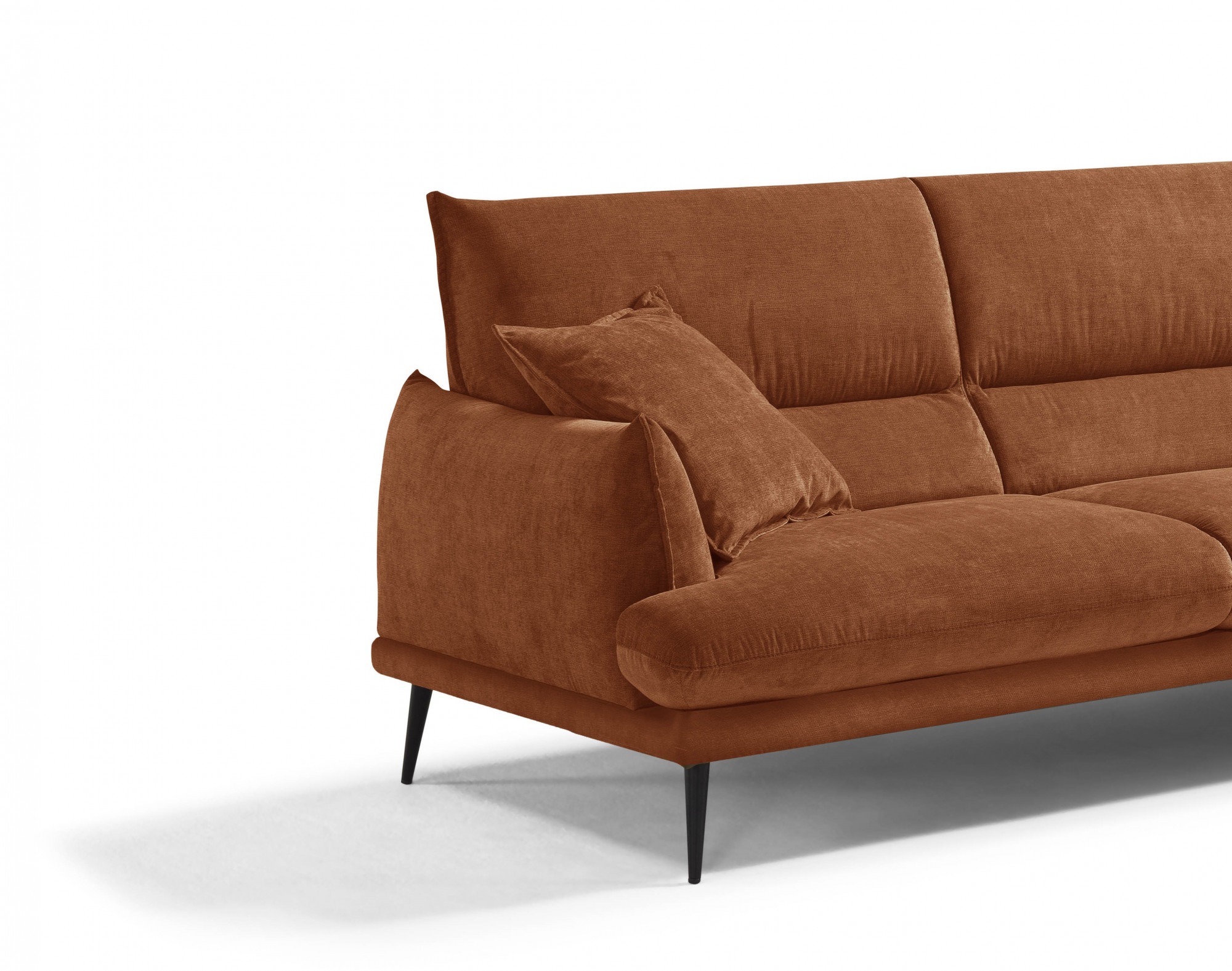 Egoitaliano Ecksofa "FUNNY, hochwertiges und aktuelles Design, bequeme Rück günstig online kaufen