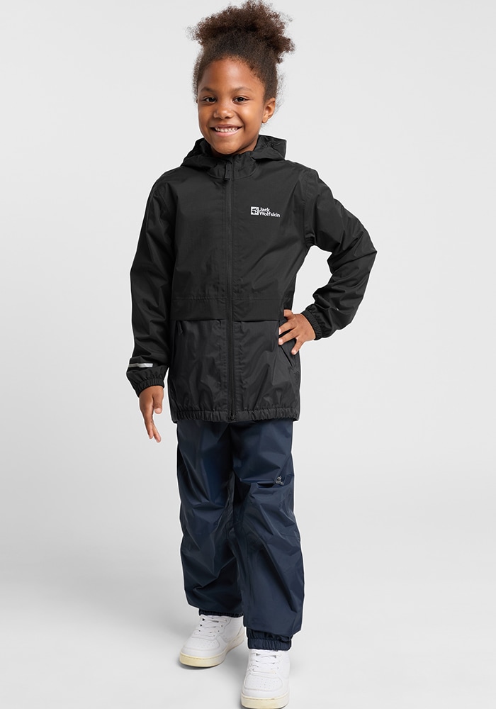 Jack Wolfskin Regenjacke "RAINY DAYS 2L JKT K", mit Kapuze