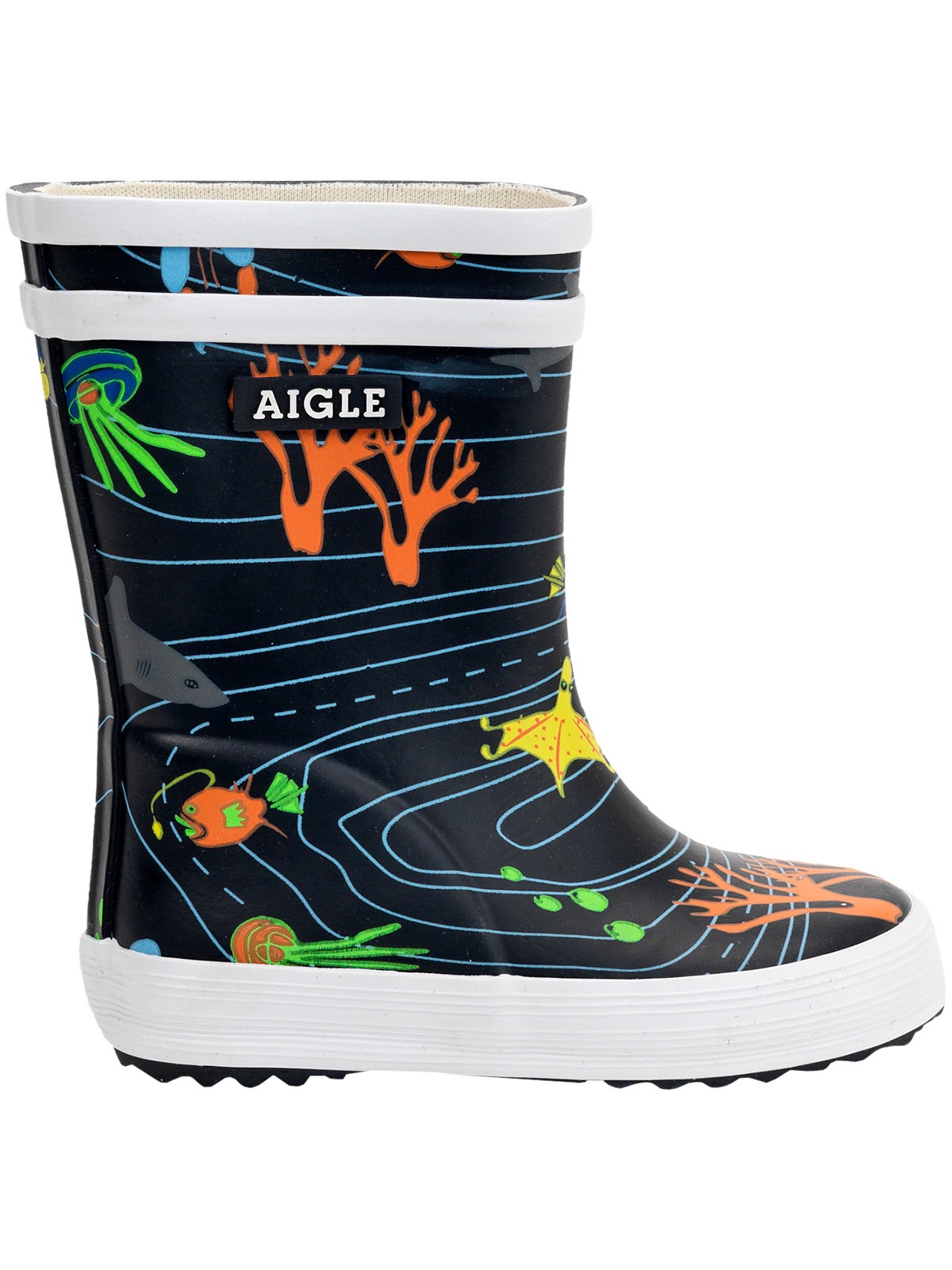 Aigle Stiefel "Baby-Flac Theme Tiefsee"