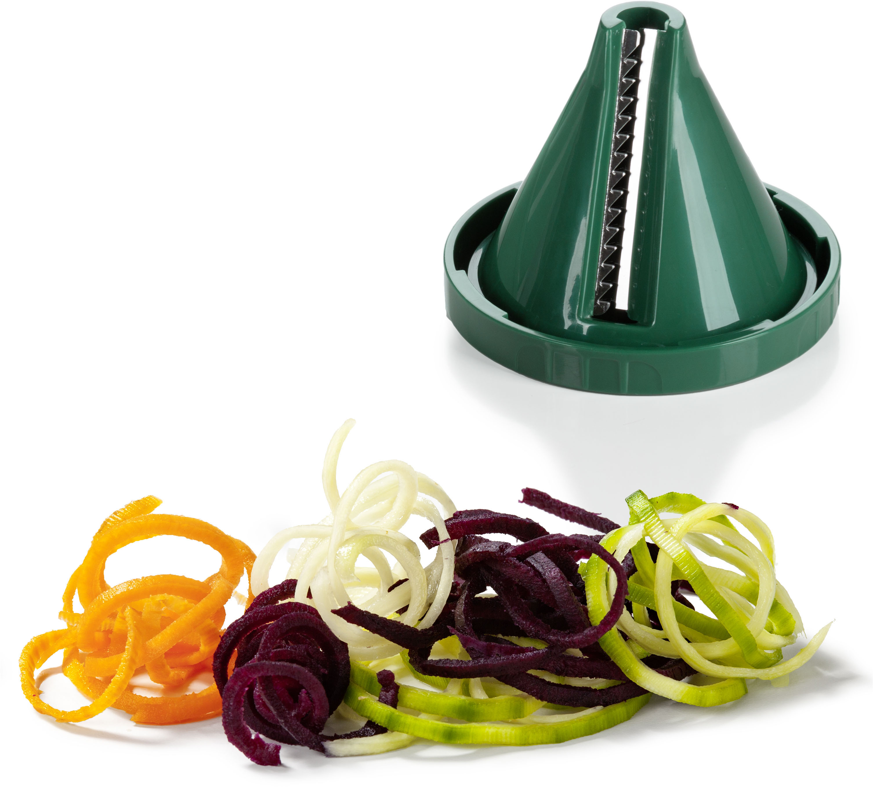 Thumbnail - Genius Zerkleinerer "Nicer Dicer Fusion inkl. Börner Kombi-Schäler, Set 17-tlg.", Schneidgerät für Würfel, Stifte, Schei...