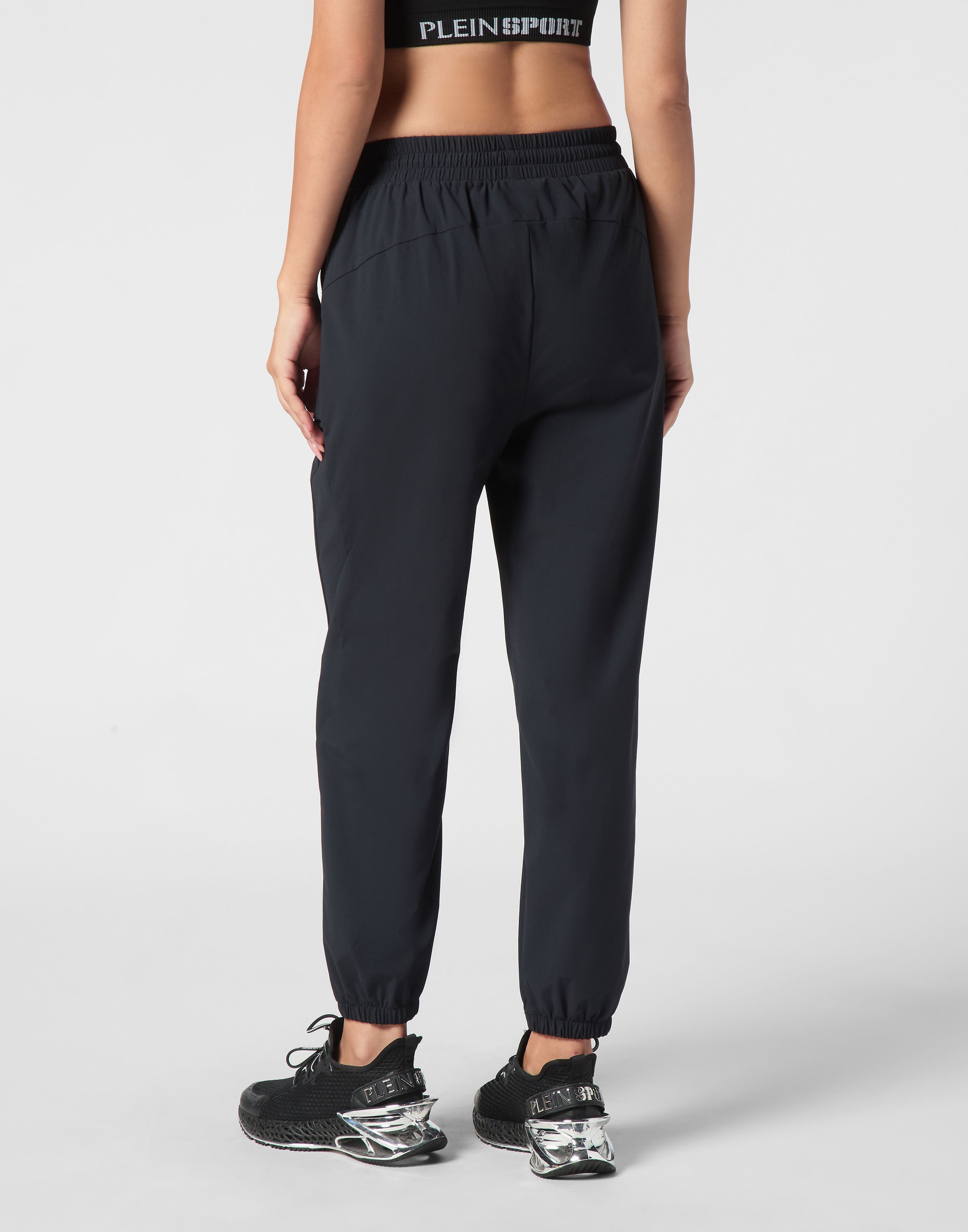 PLEIN SPORT Jogginghose »Nylon Stretch High Waisted Jogging Pants«