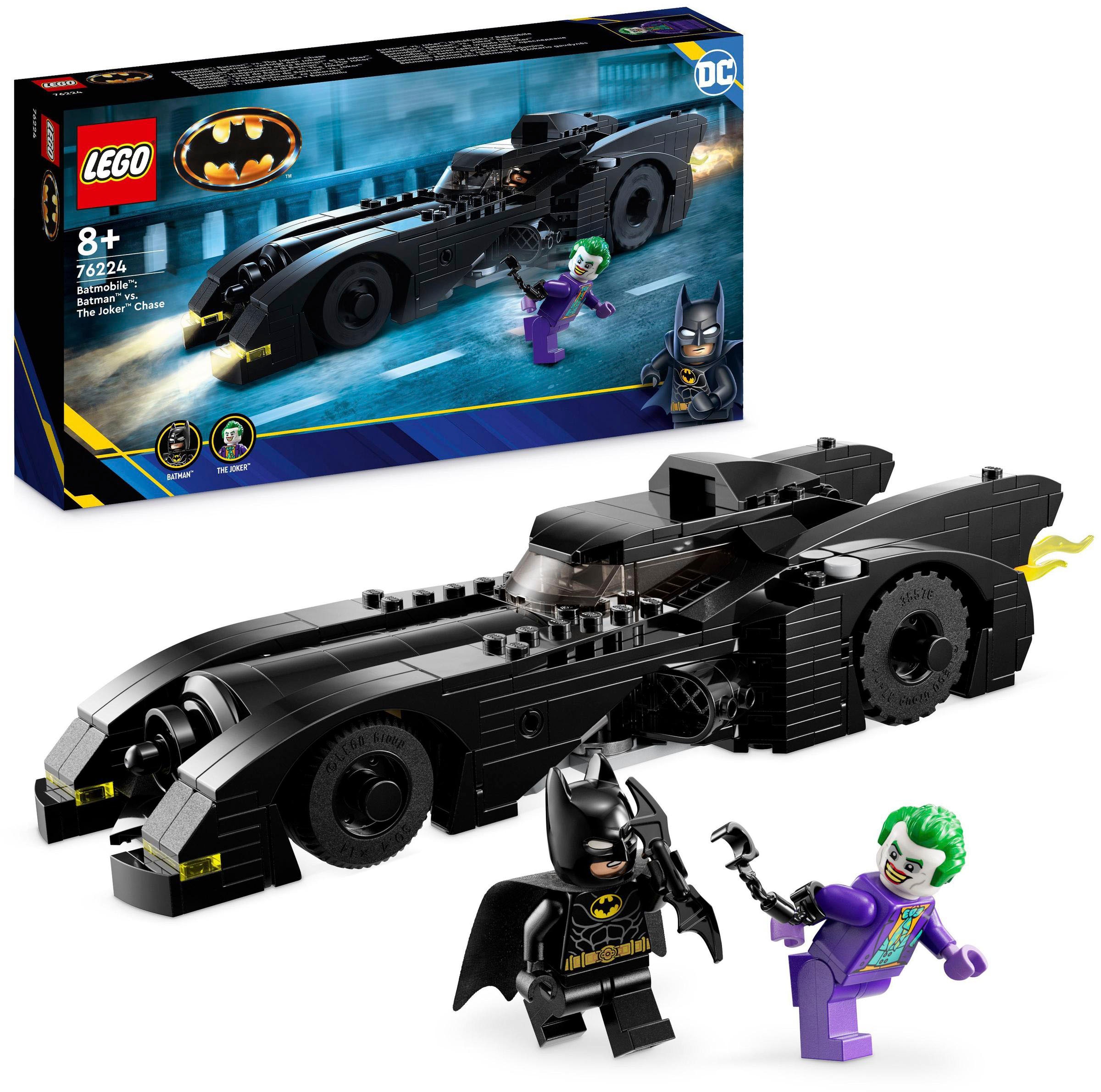 Konstruktionsspielsteine »Batmobile: Batman verfolgt den Joker (76224), LEGO® Batman«,...