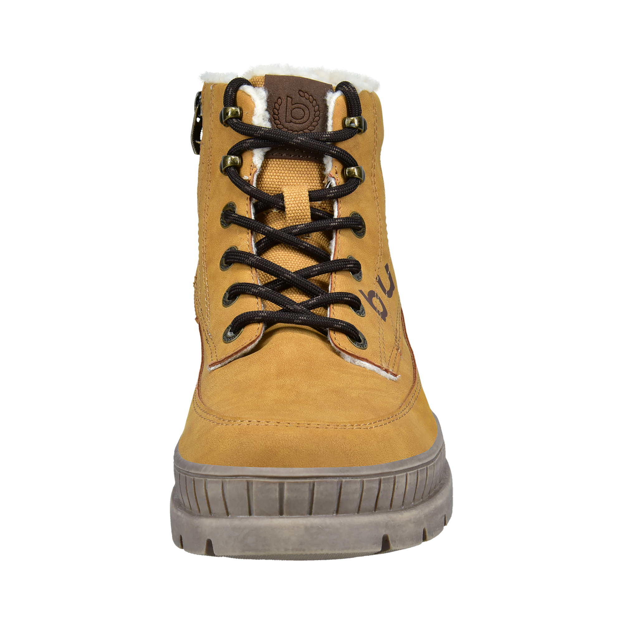 bugatti Winterboots, Plateauboots, Schnürboots mit Plateausohle