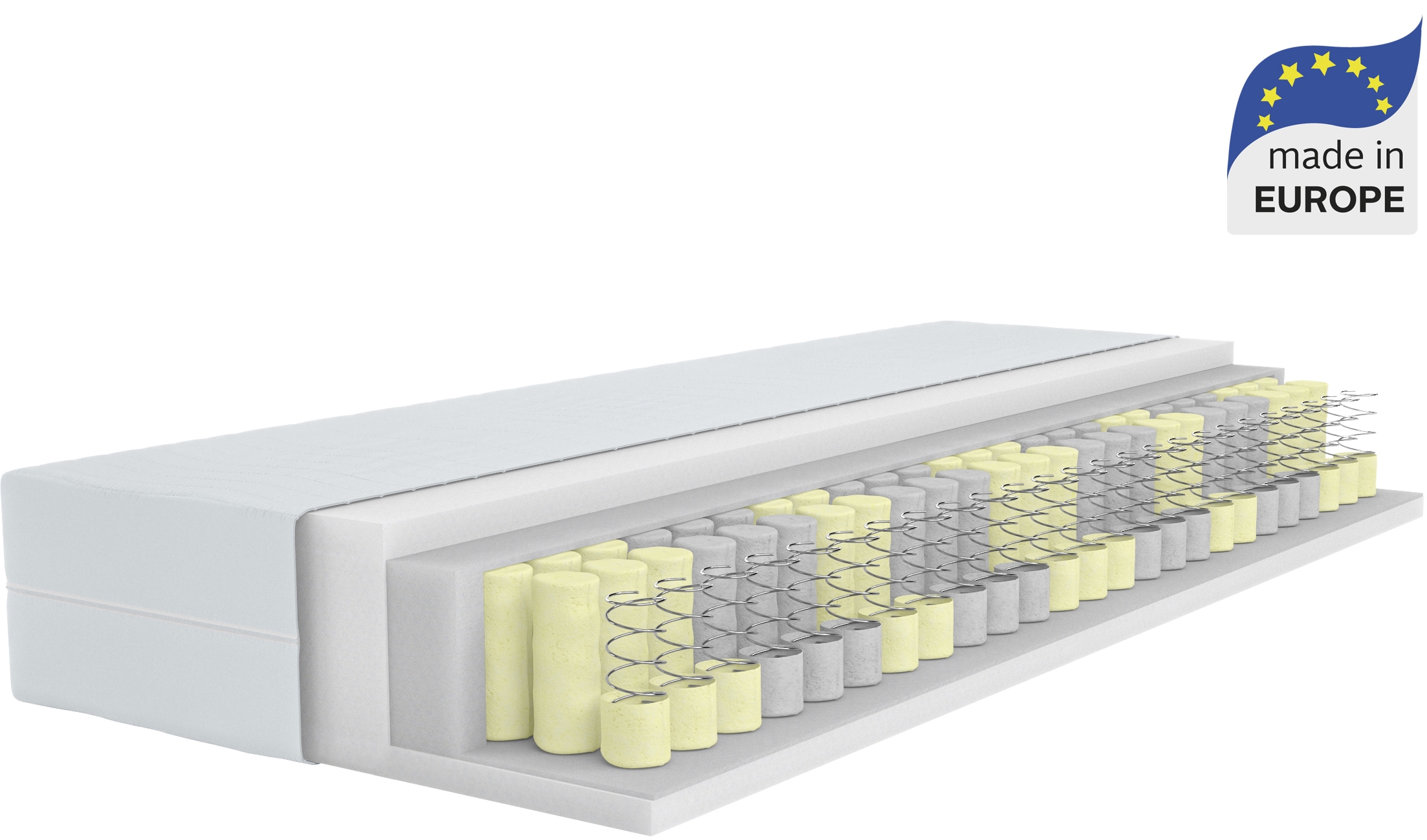 Älgdröm Taschenfederkernmatratze "NEUHEIT: Tinden 26, 7 Zonen Matratze 90x2 günstig online kaufen