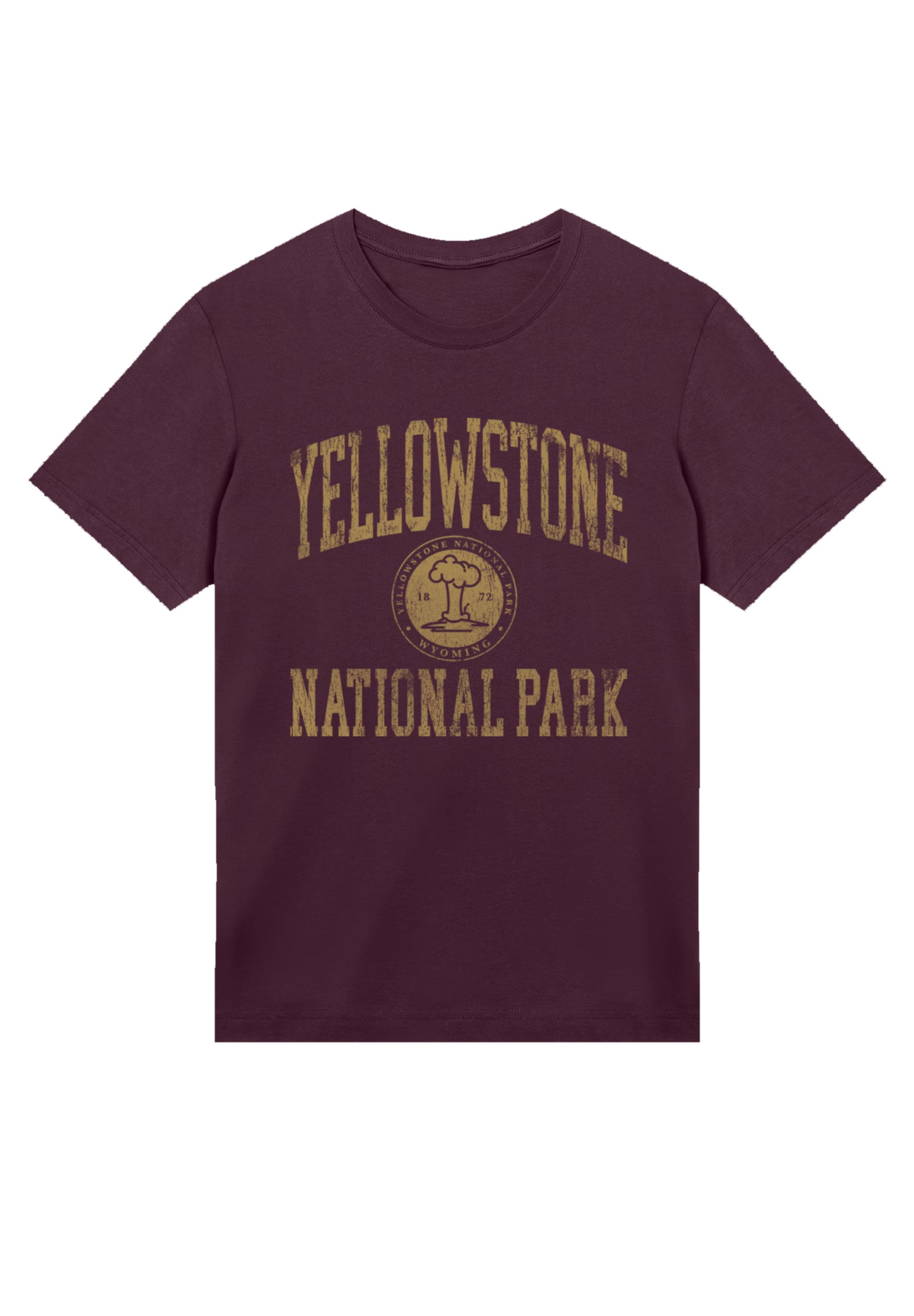 F4NT4STIC T-Shirt »US National Parks Yellowstone Wyoming«, Premium Qualität