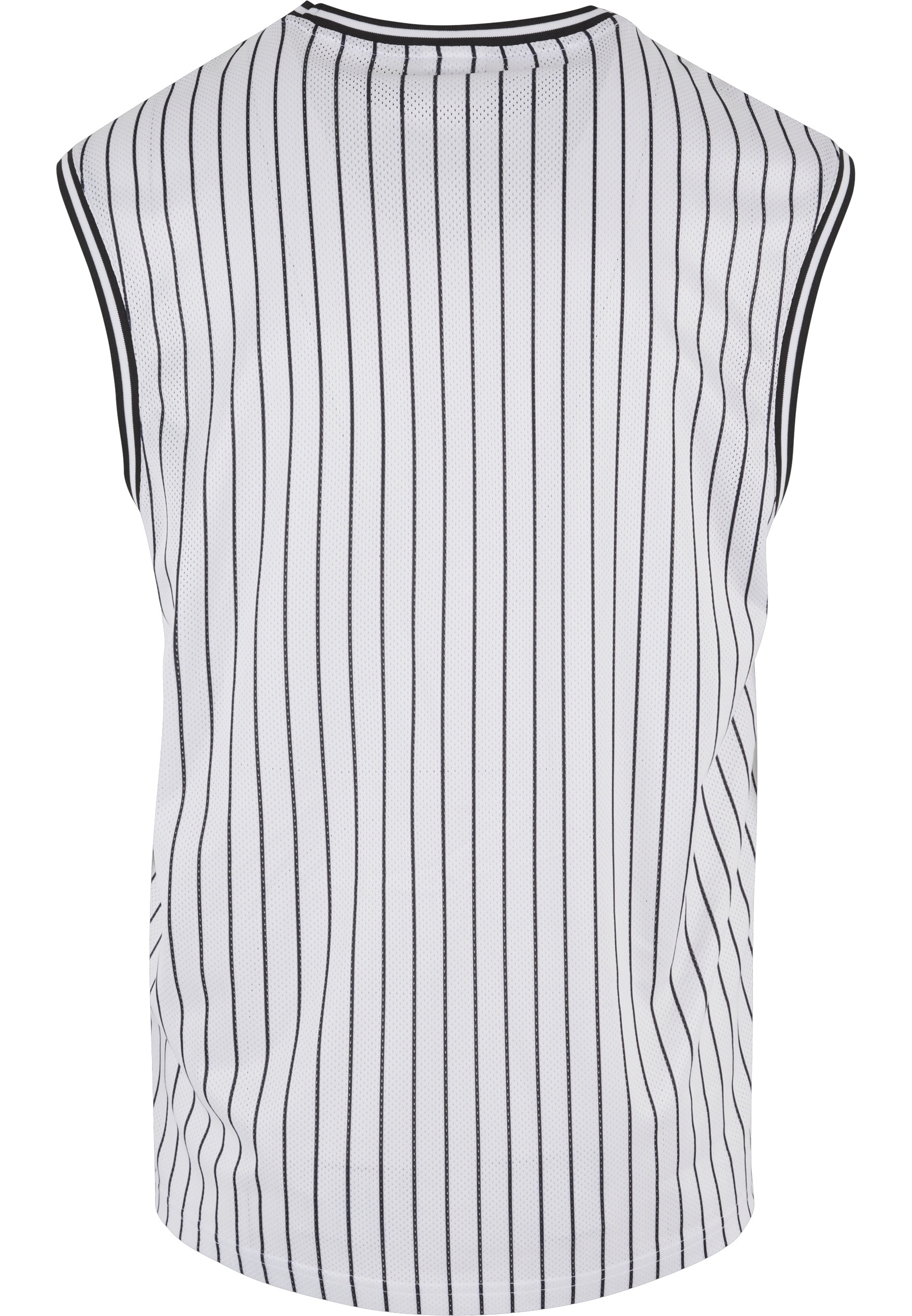 URBAN CLASSICS Tanktop »Urban Classics Striped Mesh Tanktop« 1 Stk.