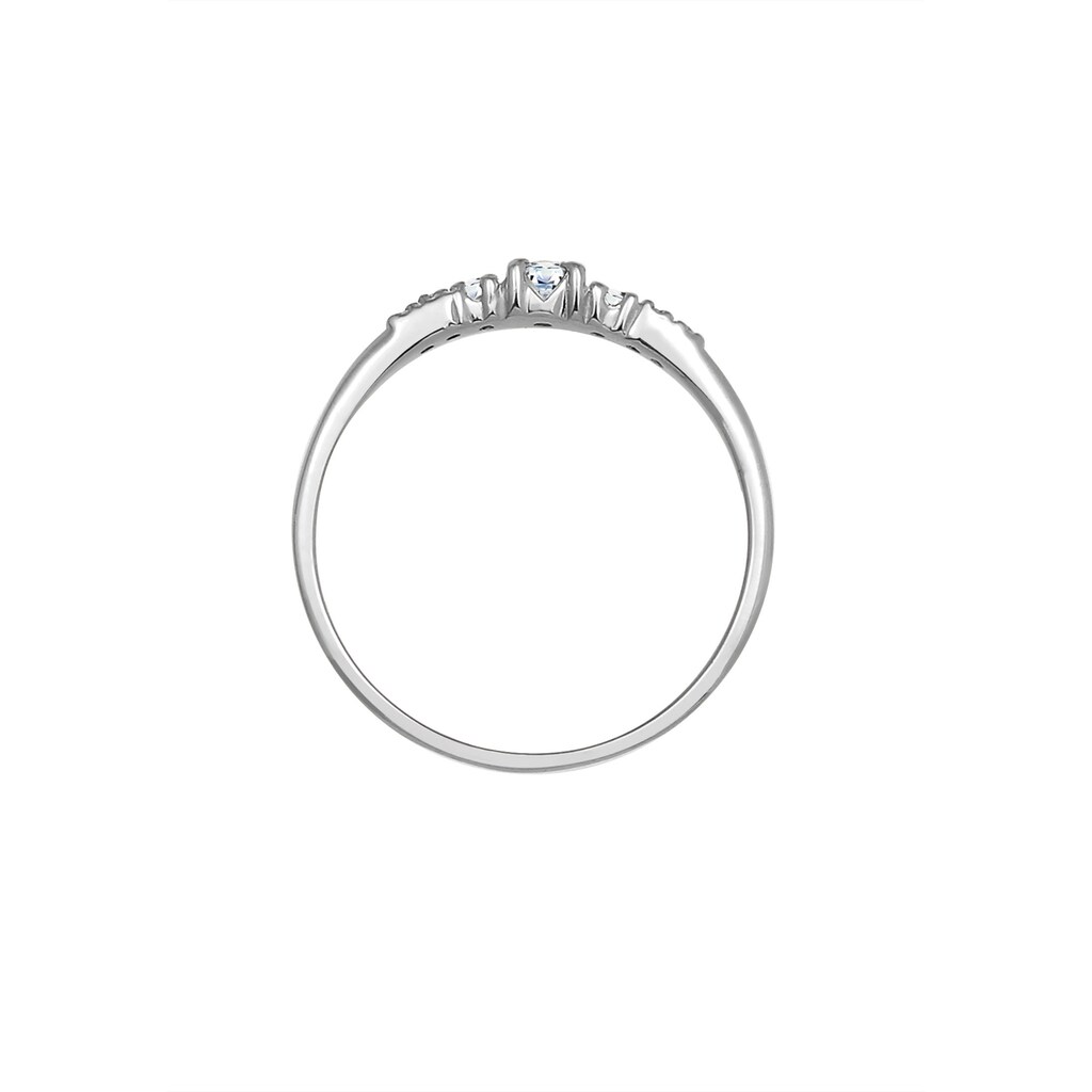 Elli DIAMONDS Verlobungsring »Verlobung Diamanten (0.14 ct) 585 Gold«