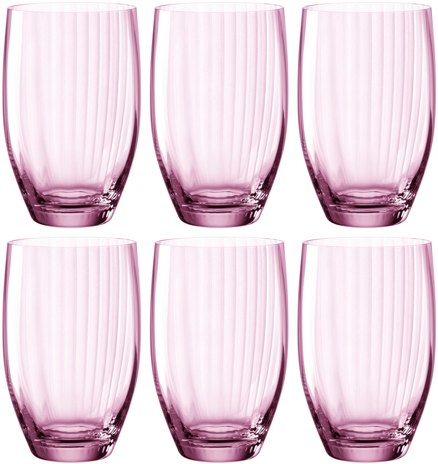 Longdrinkglas »POESIA«, (Set, 6 tlg.), 460 ml, 6-teilig