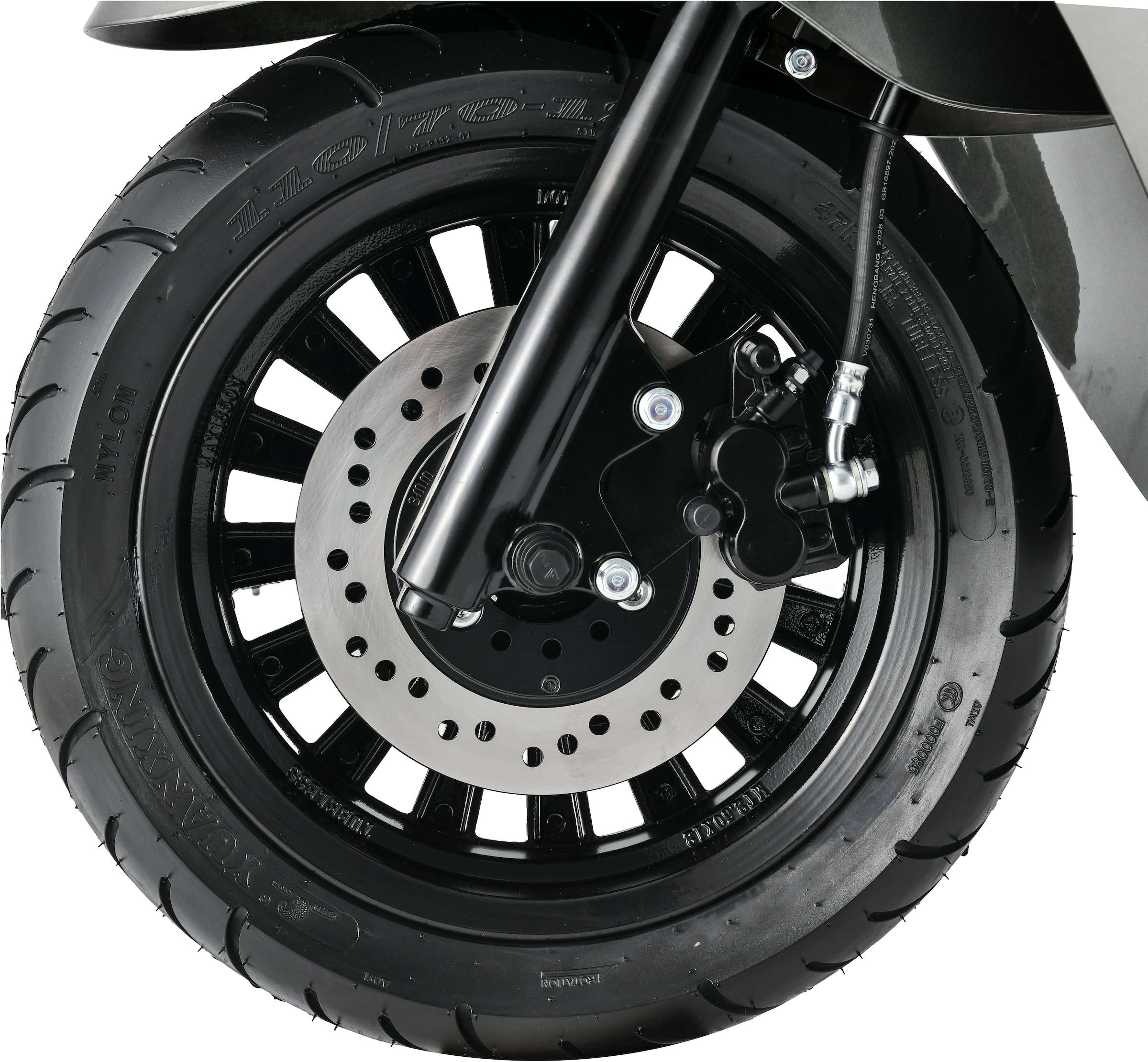 Alpha Motors Motorroller »Napoli 50 ccm 45 km/h EURO 5 (mit/ohne Topcase)«, 50 cm³, 45 km/h, Euro 5, 3,26 PS