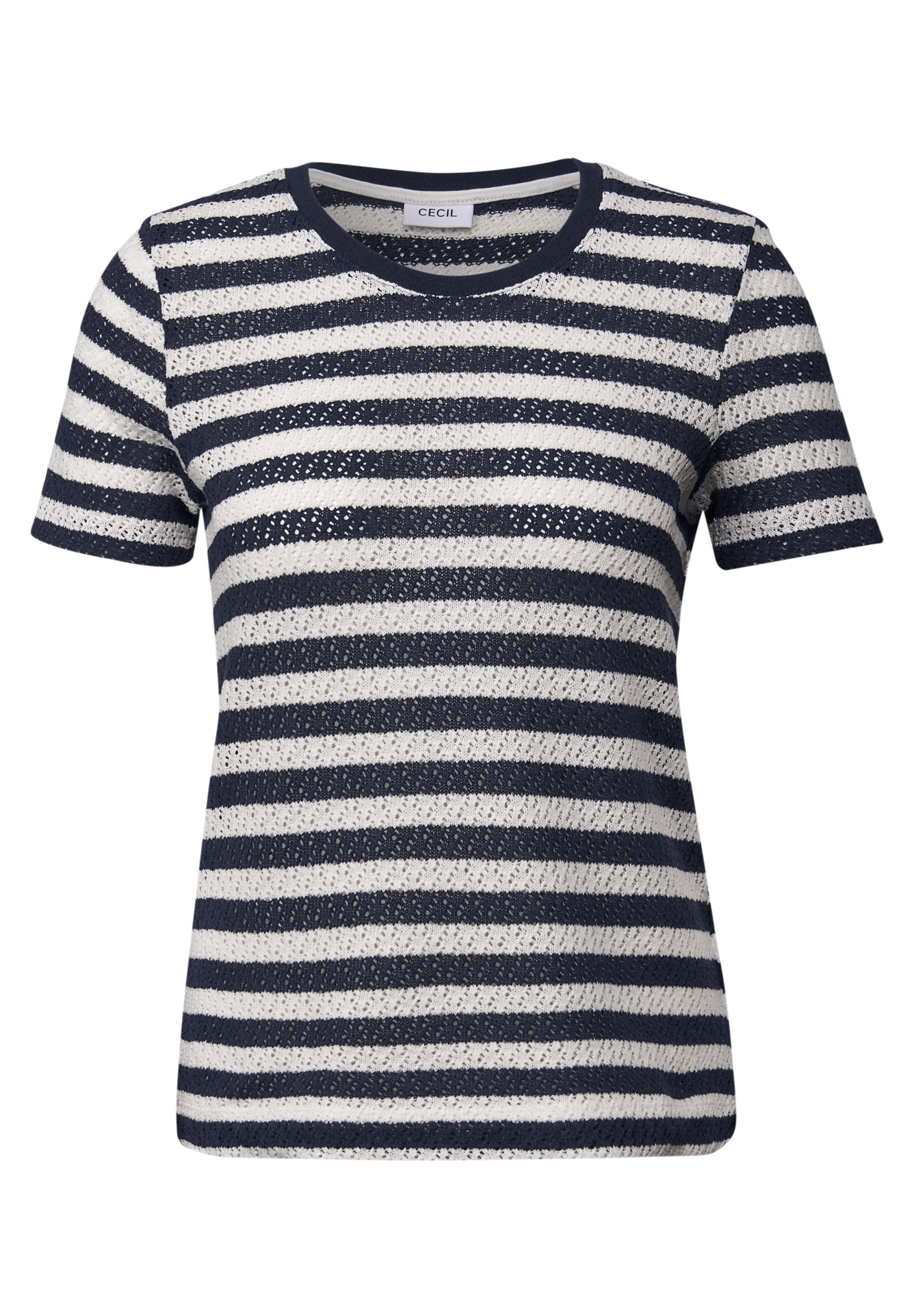 Cecil T-Shirt, im soften Baumwoll-Mix