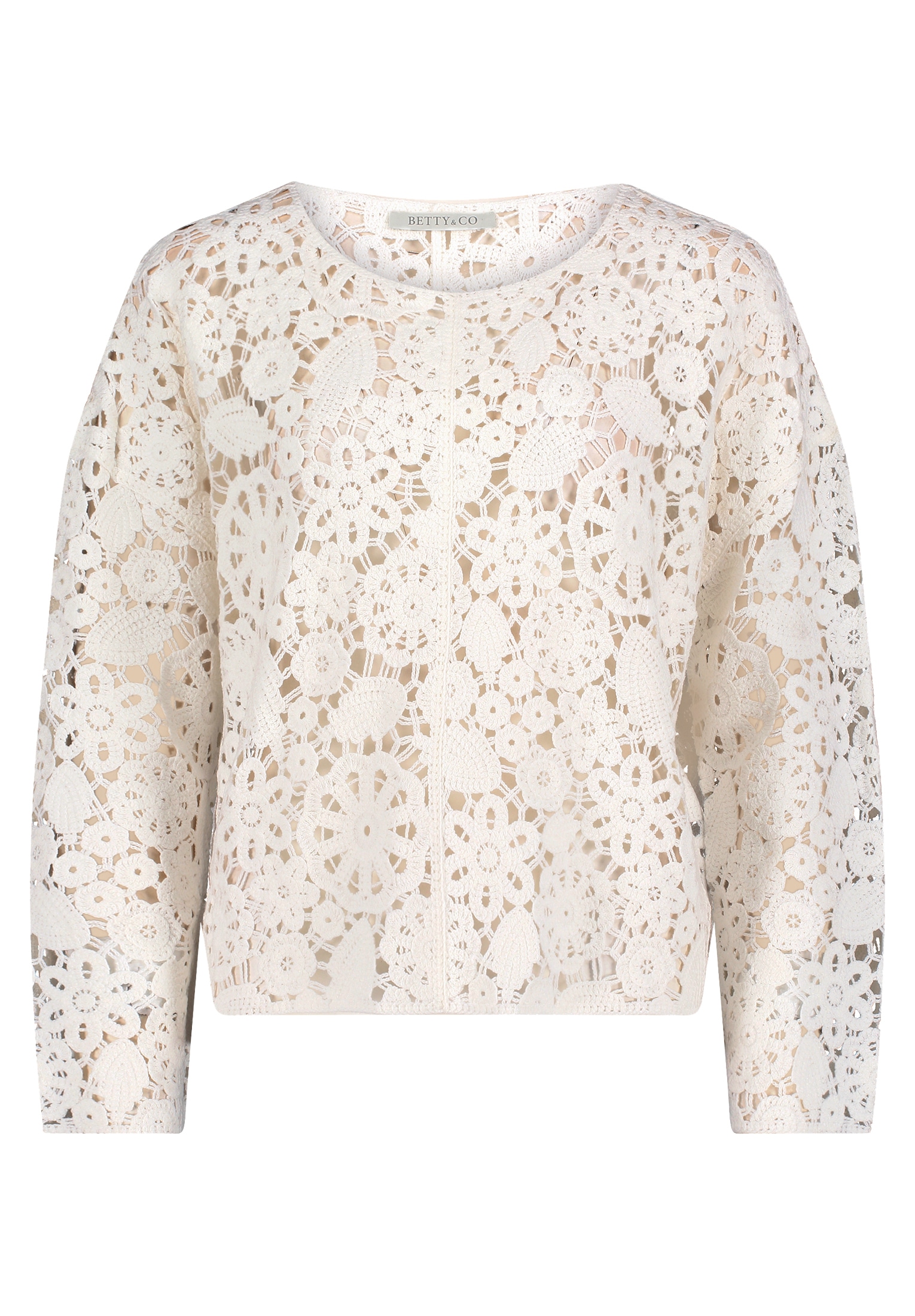 Betty&Co Strickpullover »Damen mit U-Boot-Ausschnitt« 1 tlg.