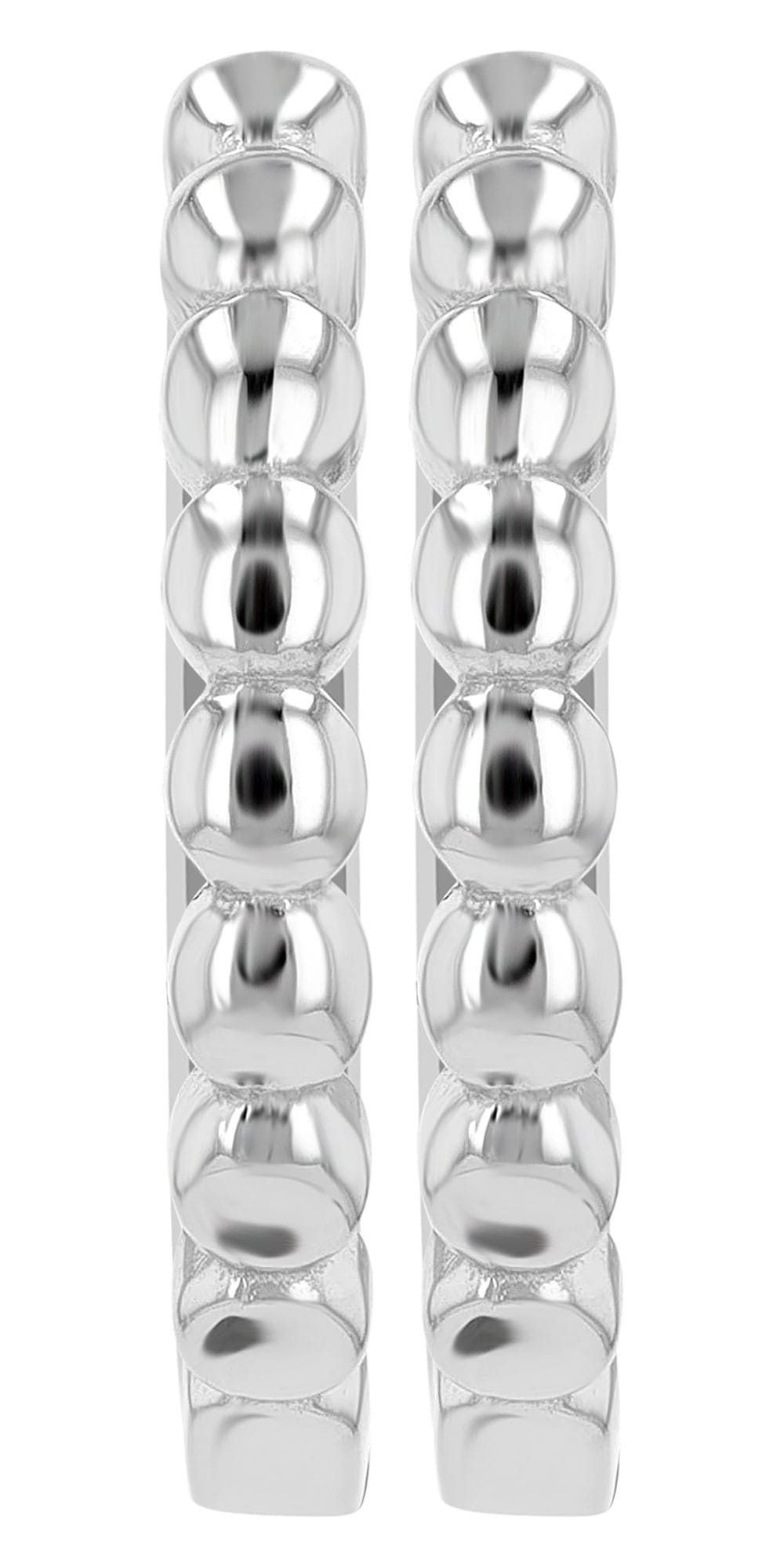 Adelia´s Klappcreolen »Damen Ohrringe – Klappcreole aus 925 Silber« Perfekt als Geschenk zum Muttertag