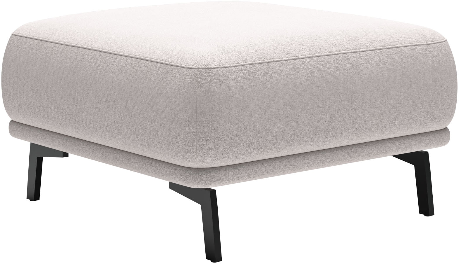 SCHÖNER WOHNEN-Kollektion Polsterhocker "Tossa, smarte Ergänzung für dein Wohnzimmer, Breite 73 cm" 1 Stk. tlg. Flexibler Komfort, edle Optik & saugroboterfreundlich
